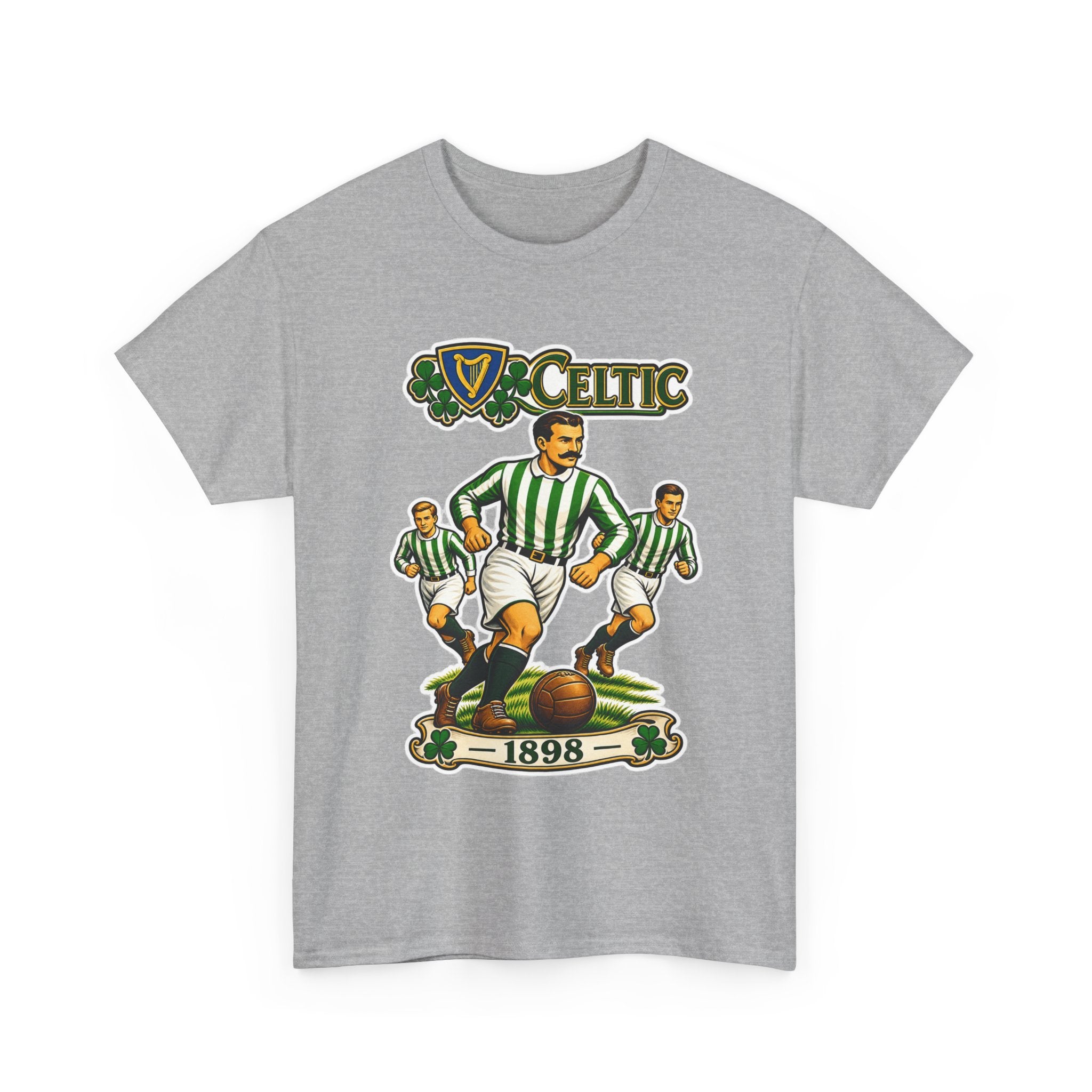 Celtic Football Retro Players Tee — 1898 Vintage Soccer Shirt