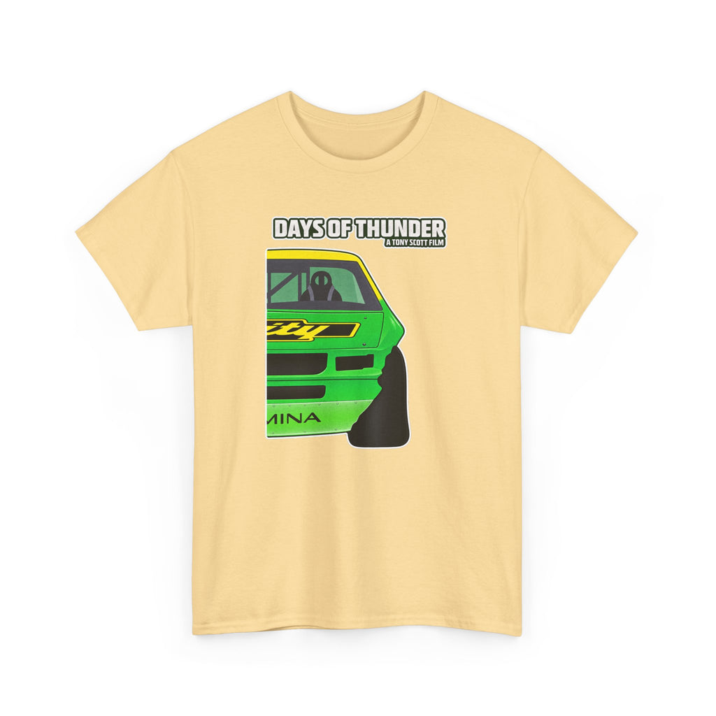 Days of Thunder Racing Car T‑Shirt — Retro Green Muscle Car Tee