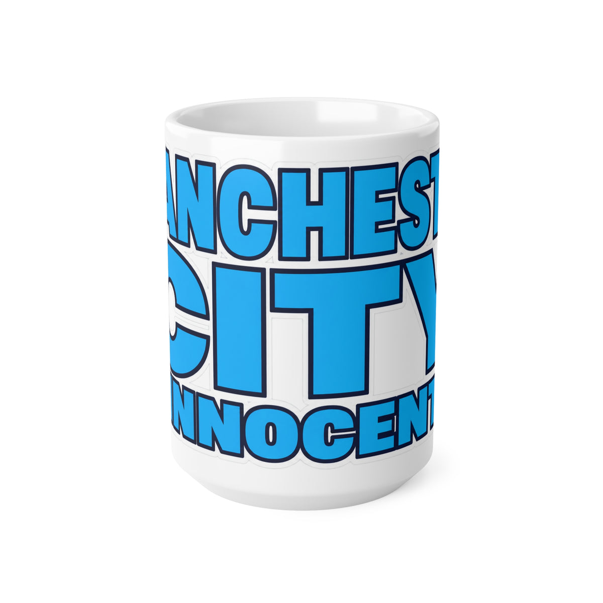Manchester City Innocent Bold Logo Coffee Mug (11oz/15oz)