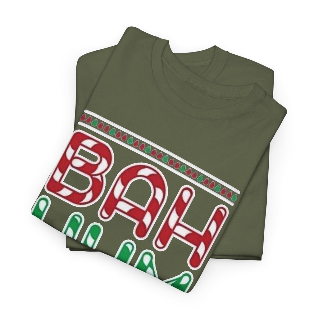 Bah Humbug Christmas Cotton T-Shirt