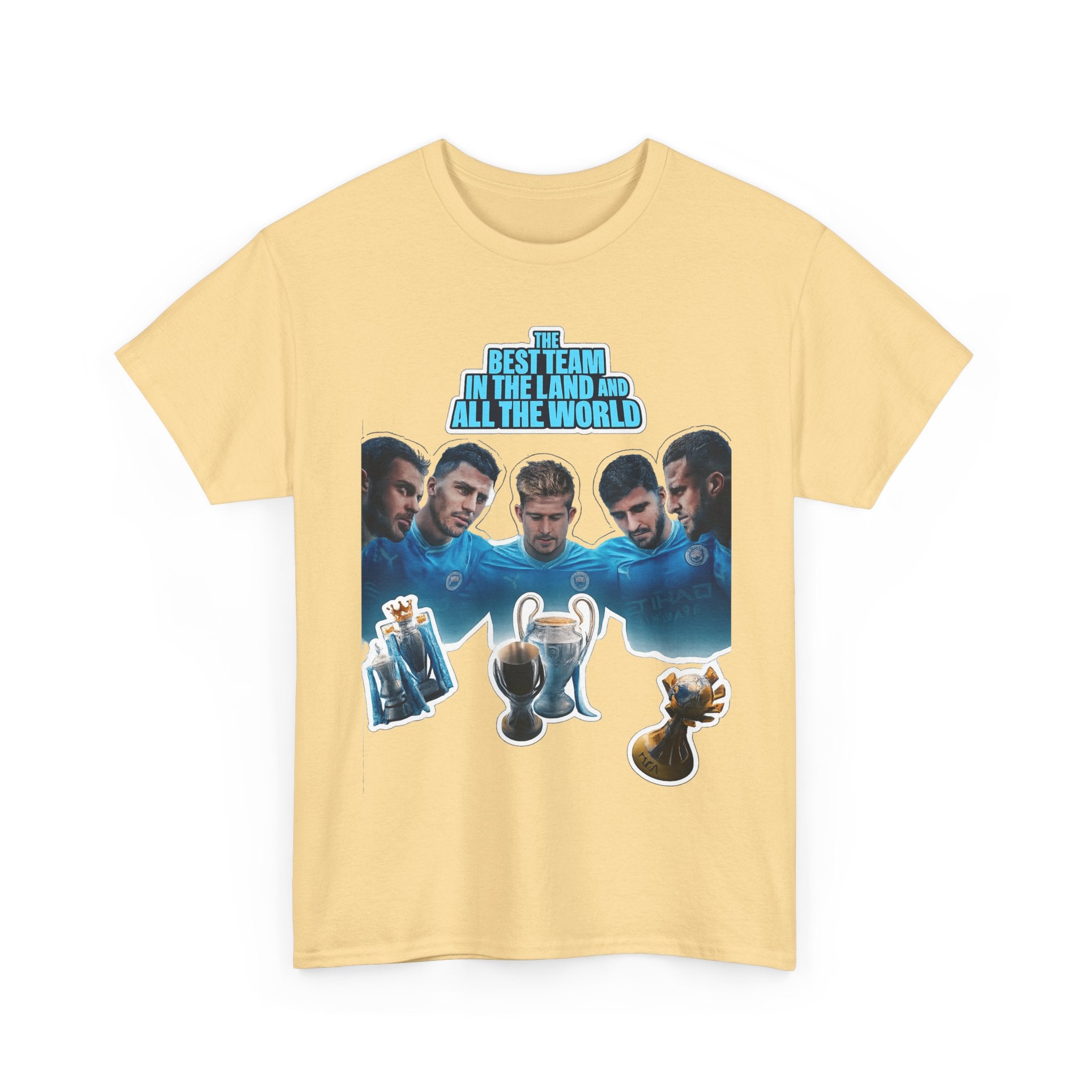 Manchester City — "Best Team in the Land and All the World" Cotton T-Shirt