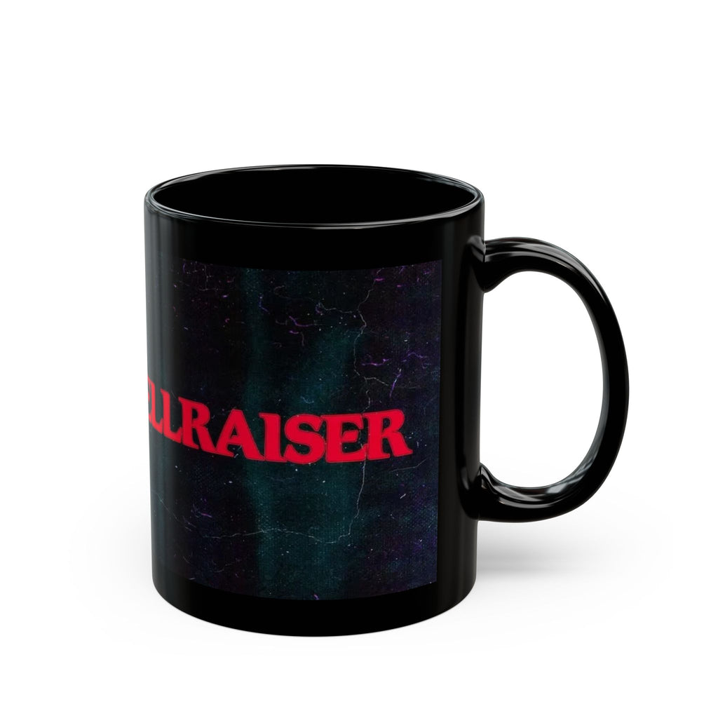 Hellraiser Movie Logo Black Coffee Mug — Horror Fan 11oz/15oz