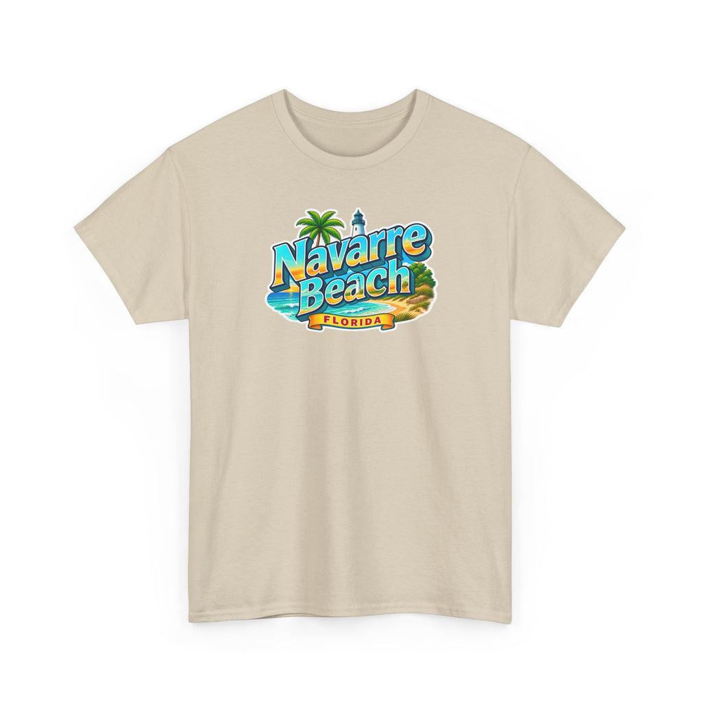 Navarre Beach Florida T-Shirt – Retro Tropical Vacation Tee