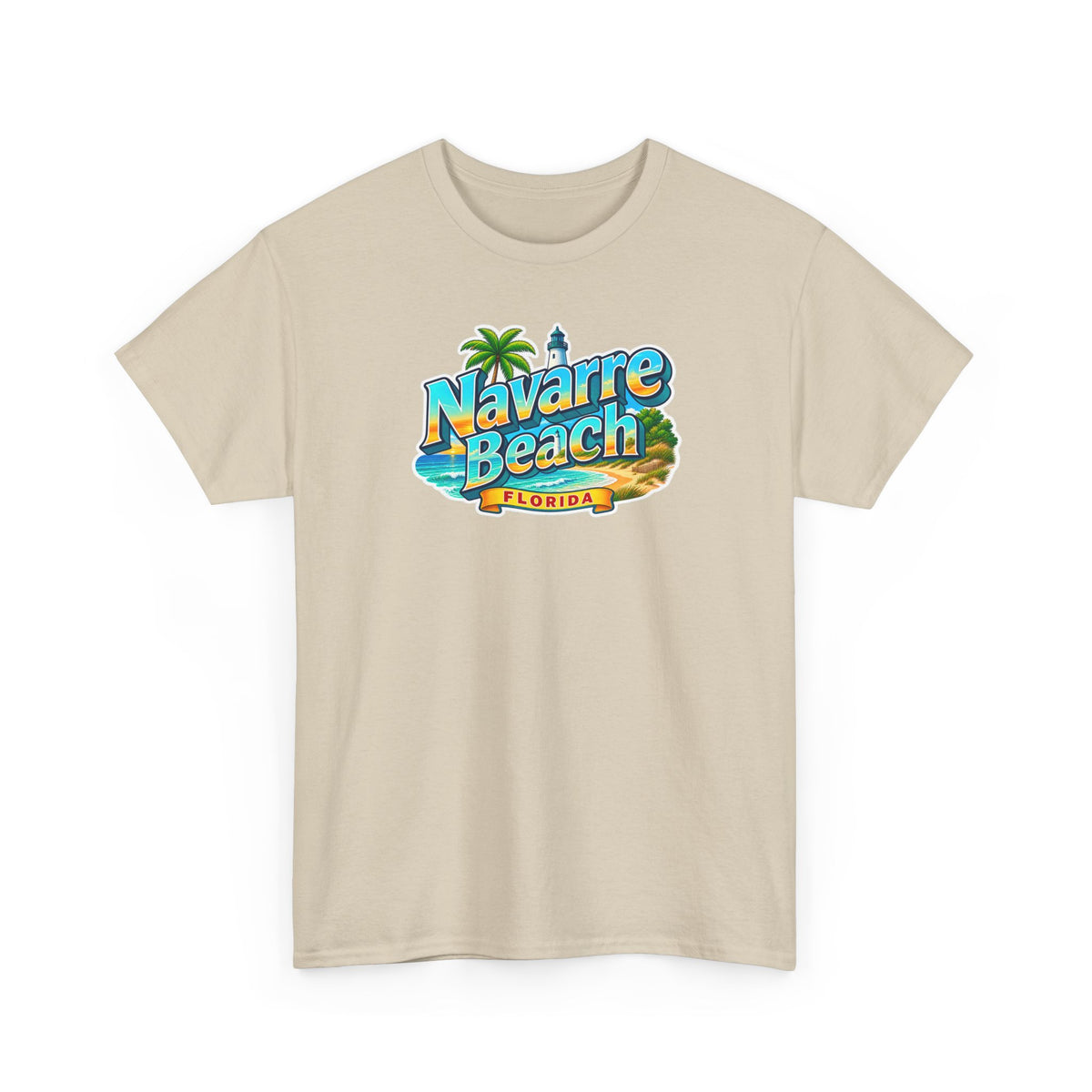 Navarre Beach Florida T-Shirt – Retro Tropical Vacation Tee