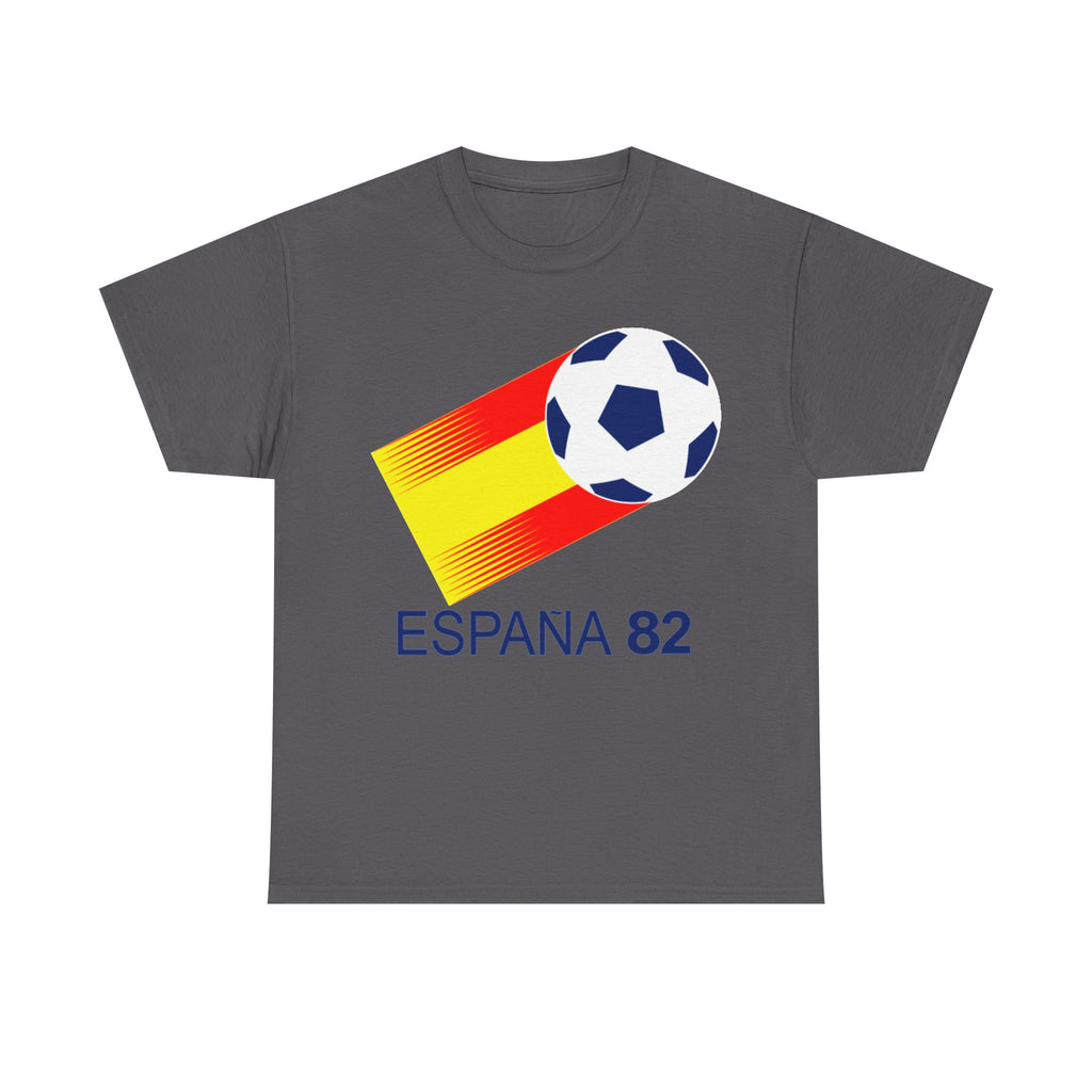 Spain 82 Soccer Tee – Retro España World Cup Football Shirt