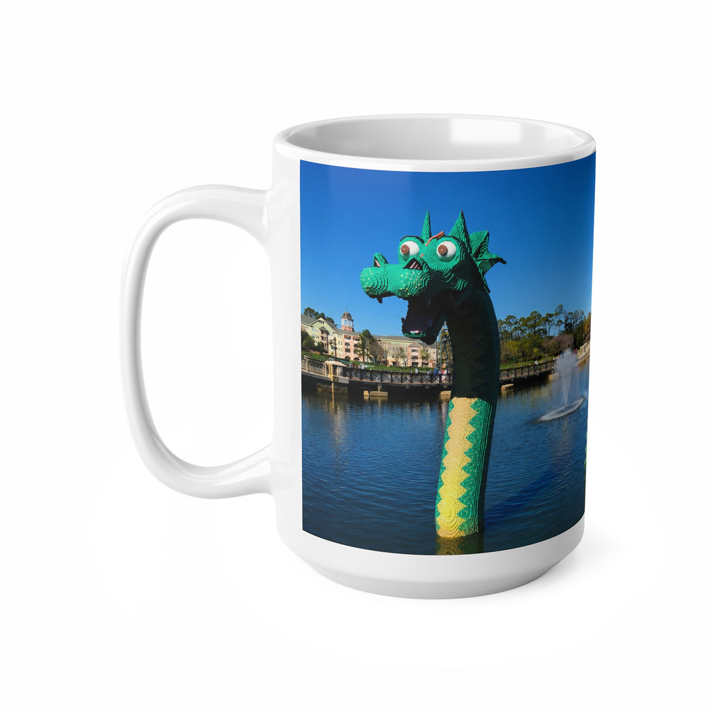 Disney Springs Dragon Ceramic Mug – Scenic Waterfront 11oz/15oz Coffee Cup