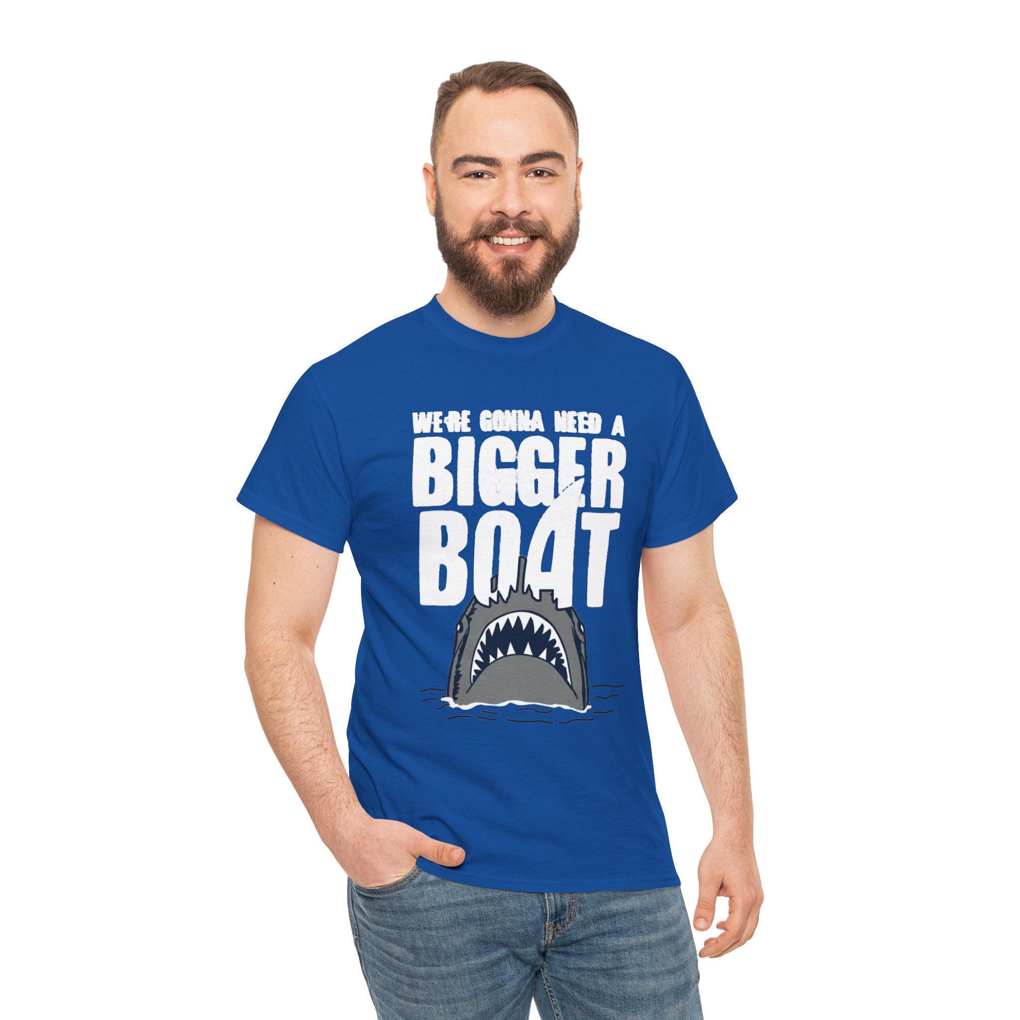 Bigger Boat Shark T-Shirt – 'We're Gonna Need a Bigger Boat' Graphic Tee