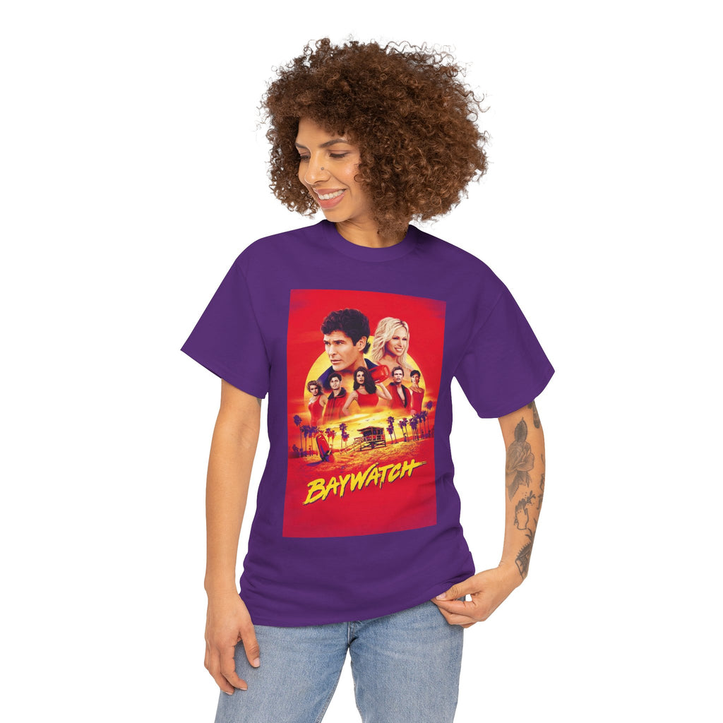 Baywatch Movie Poster Cotton T-Shirt