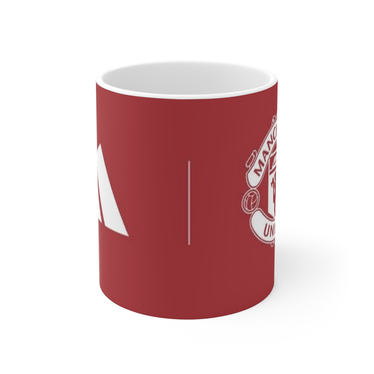 Manchester United Inspired Red Crest Ceramic Coffee Mug – 11oz & 15oz
