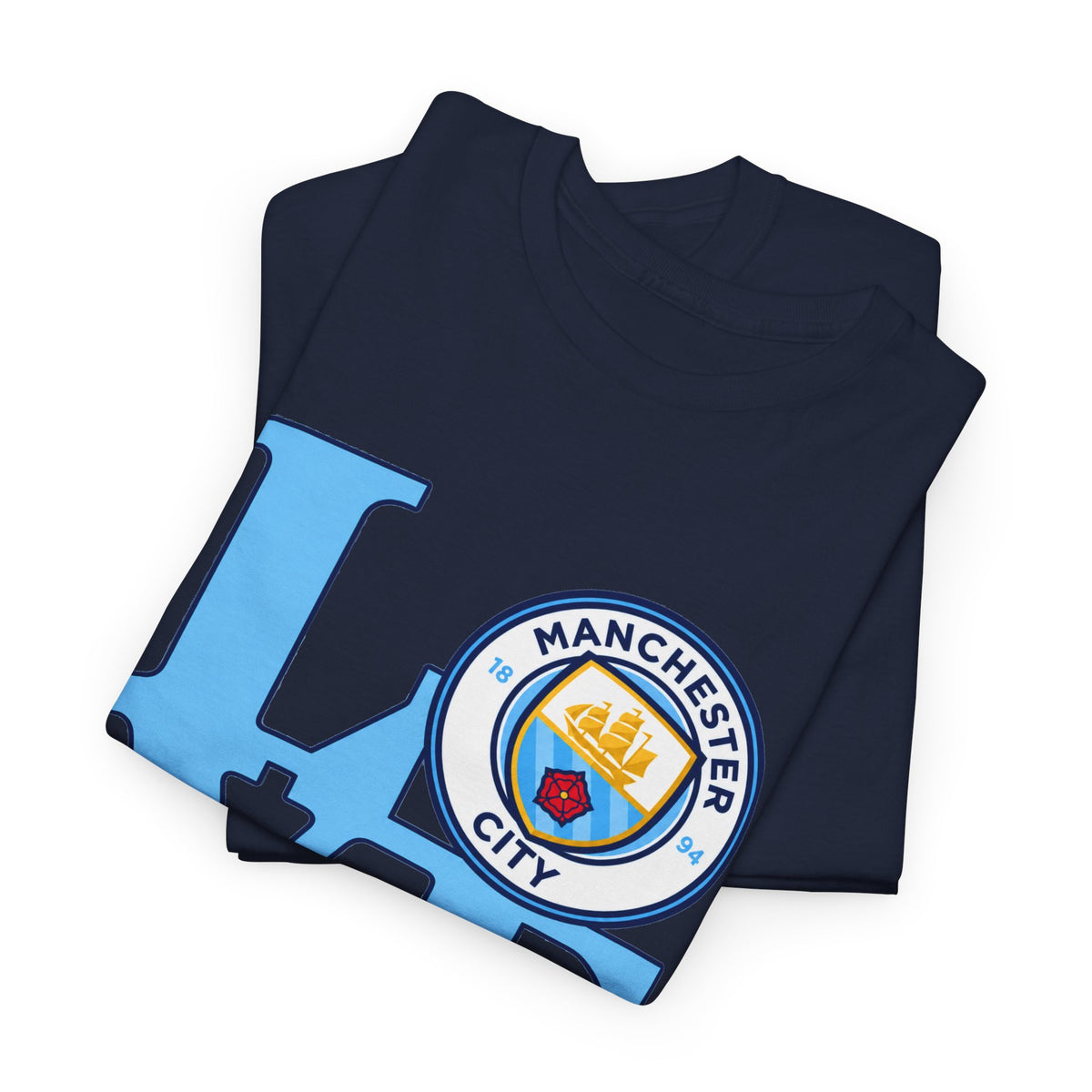 Manchester City LOVE Cotton T-Shirt