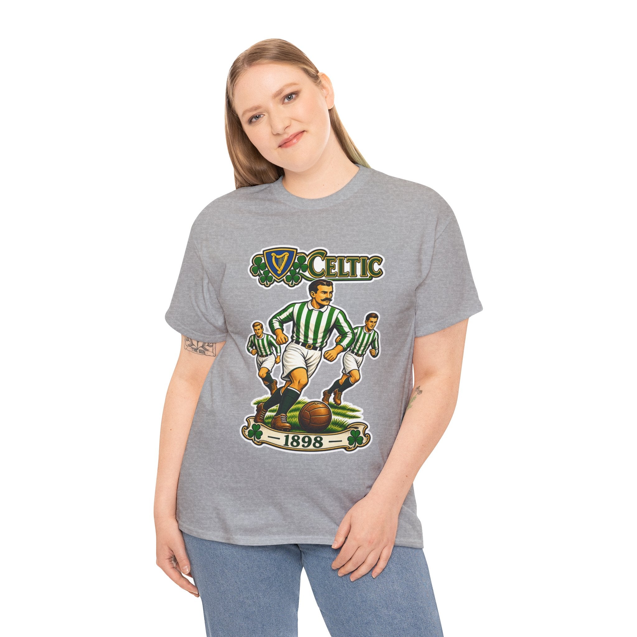 Celtic Football Retro Players Tee — 1898 Vintage Soccer Shirt