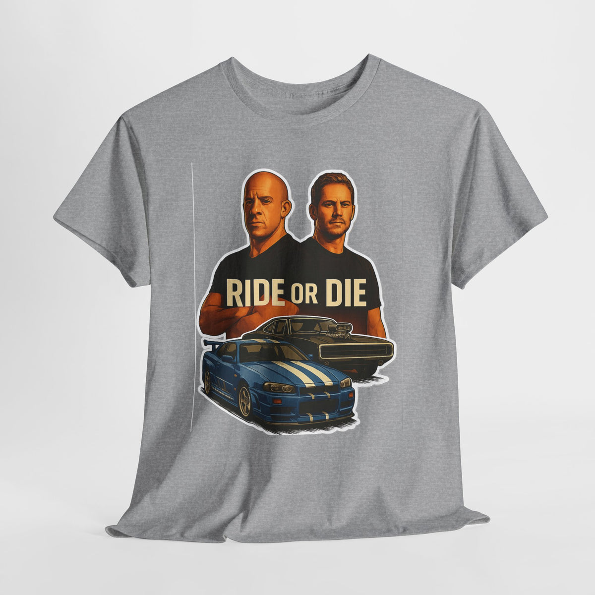 Ride or Die Street Racing Graphic Cotton Tee