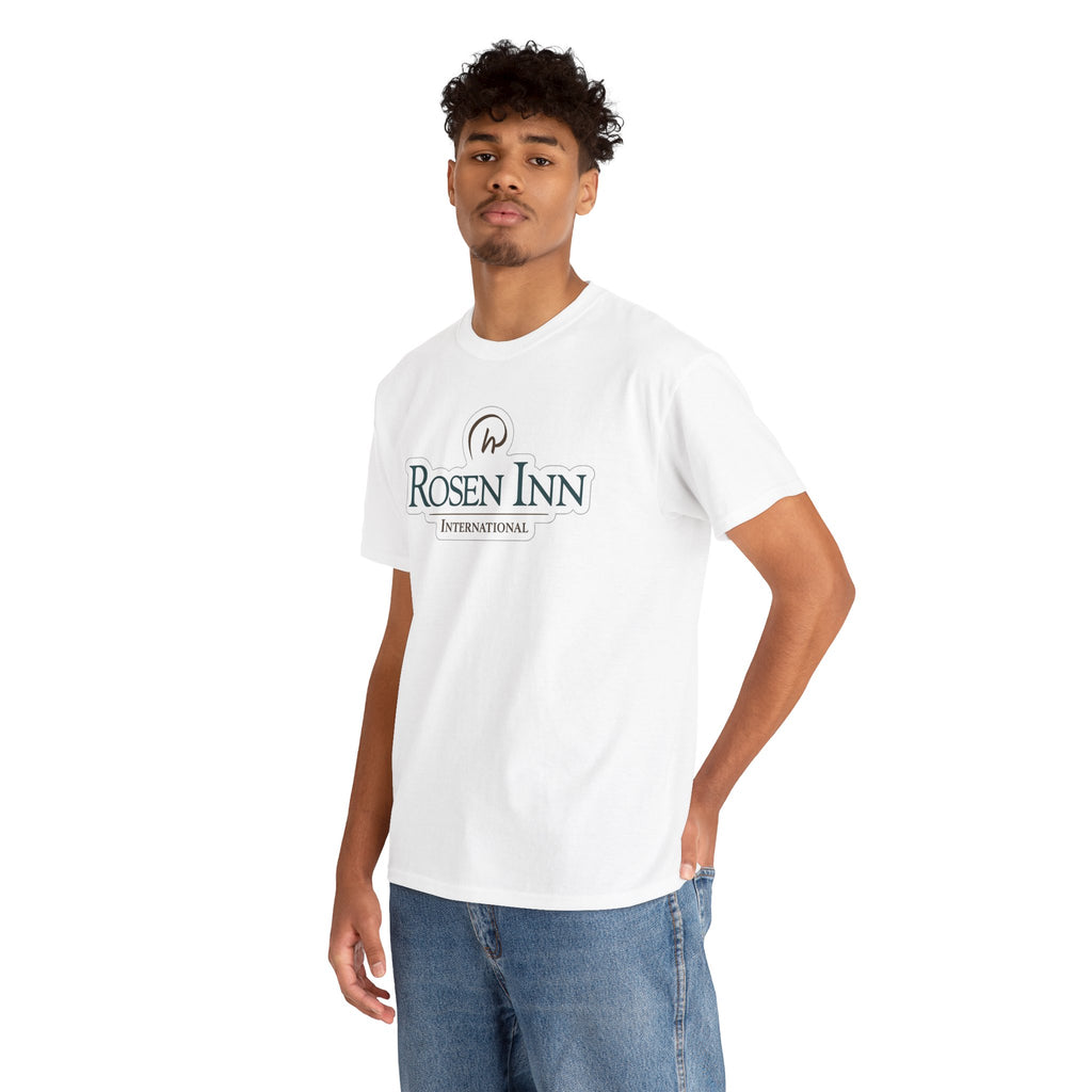 Rosen Inn International Inspired Logo Cotton T-Shirt Tee