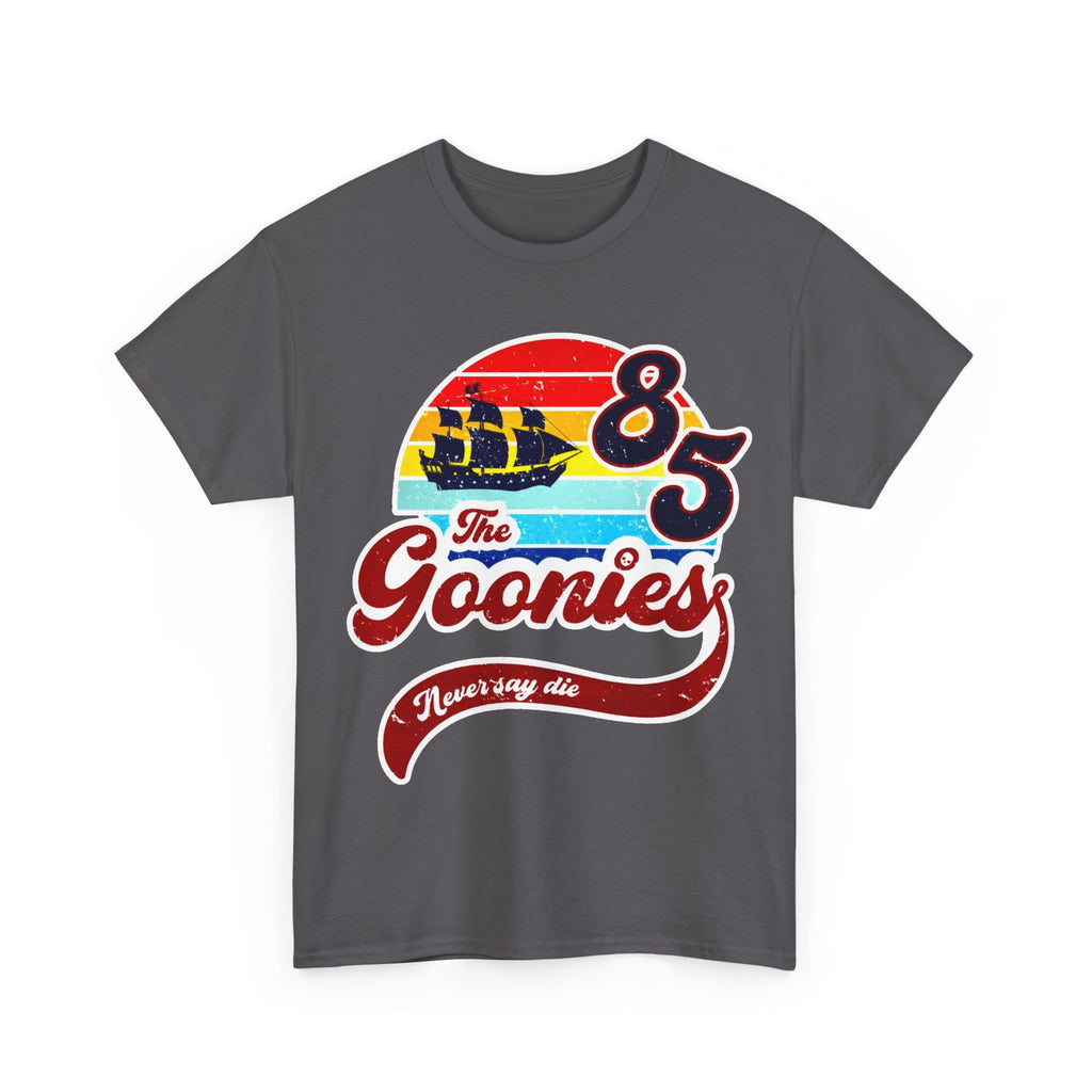 The Goonies '85 Retro Ship T-Shirt — Never Say Die Vintage Tee
