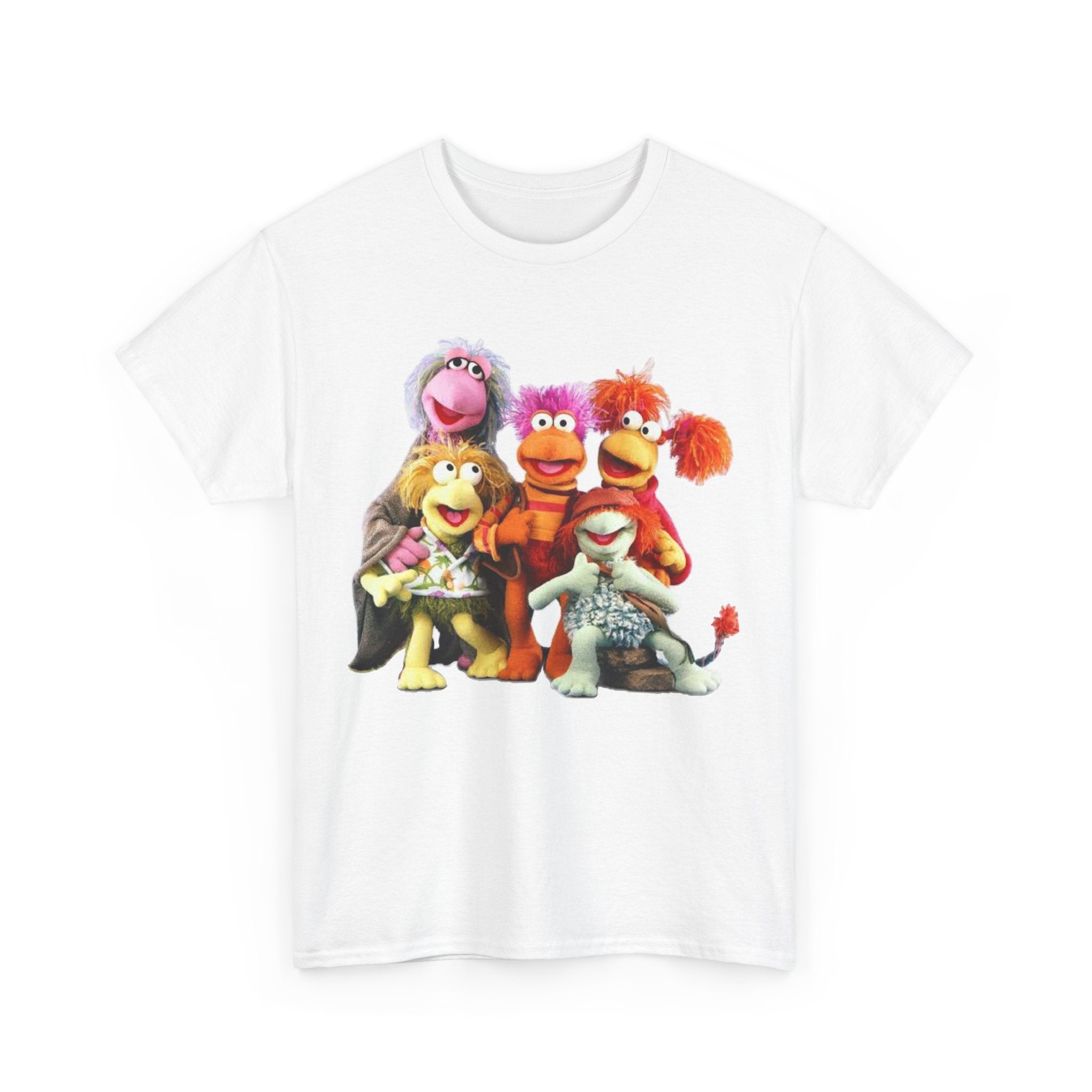 Fraggle Rock Characters T-Shirt — Vintage 80s Kids TV Crew Tee