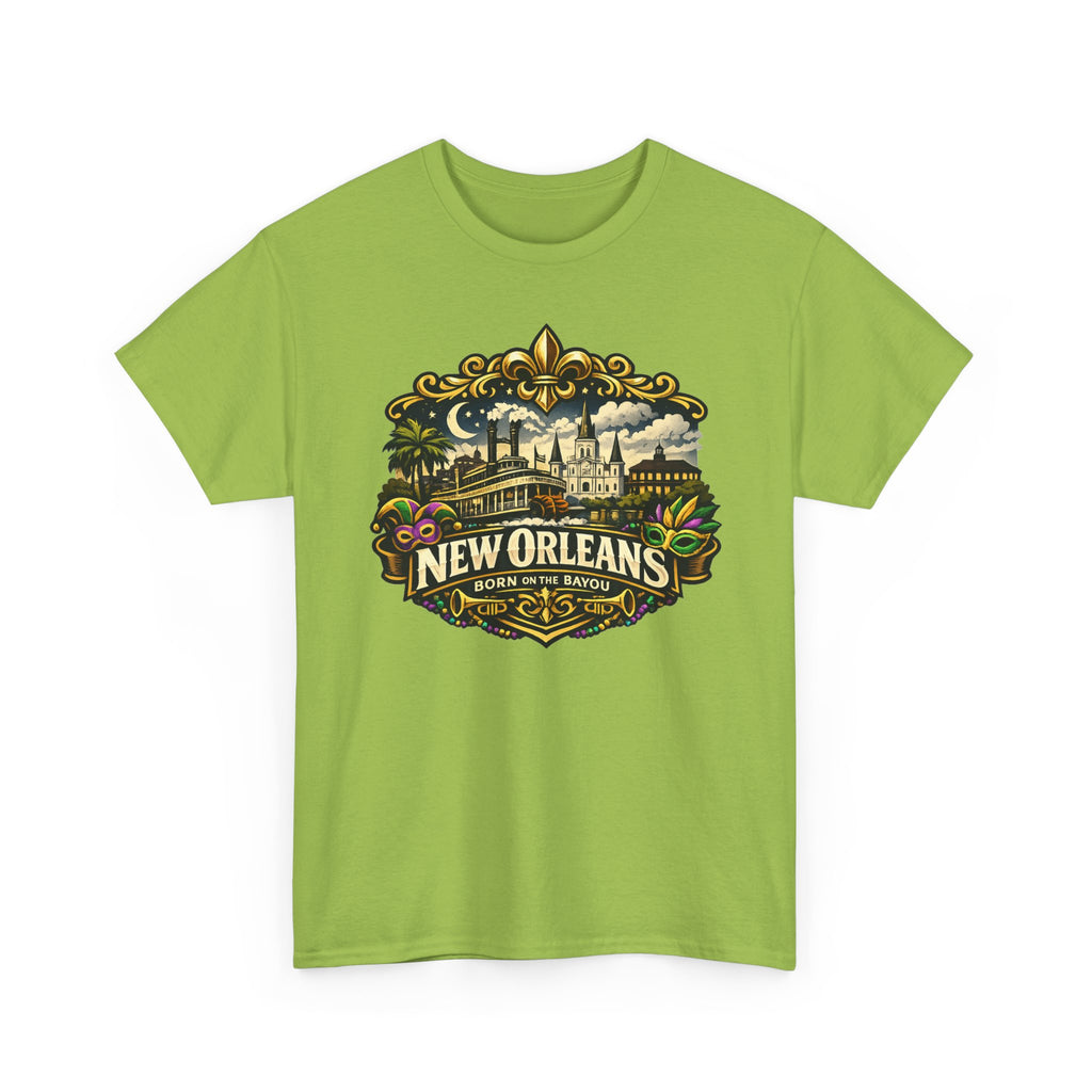 New Orleans Vintage Badge Tee — Crescent City Souvenir T-Shirt