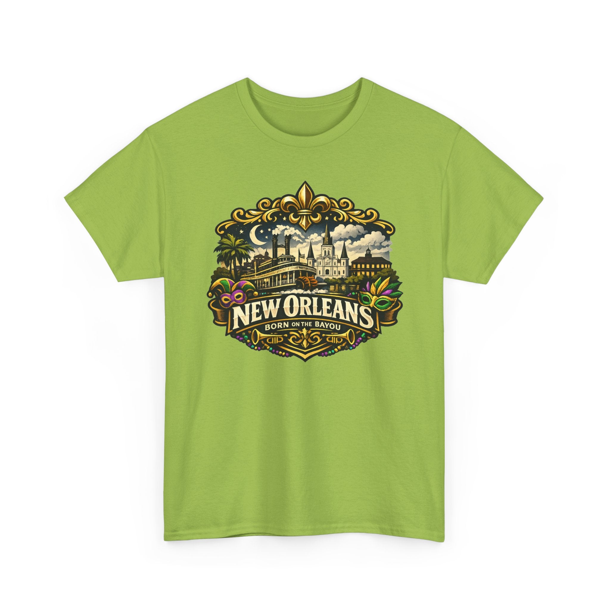 New Orleans Vintage Badge Tee — Crescent City Souvenir T-Shirt