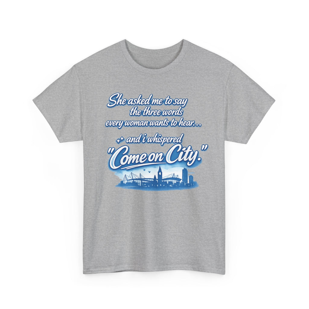 Come on City Skyline Tee — Retro Script Urban Pride T‑Shirt