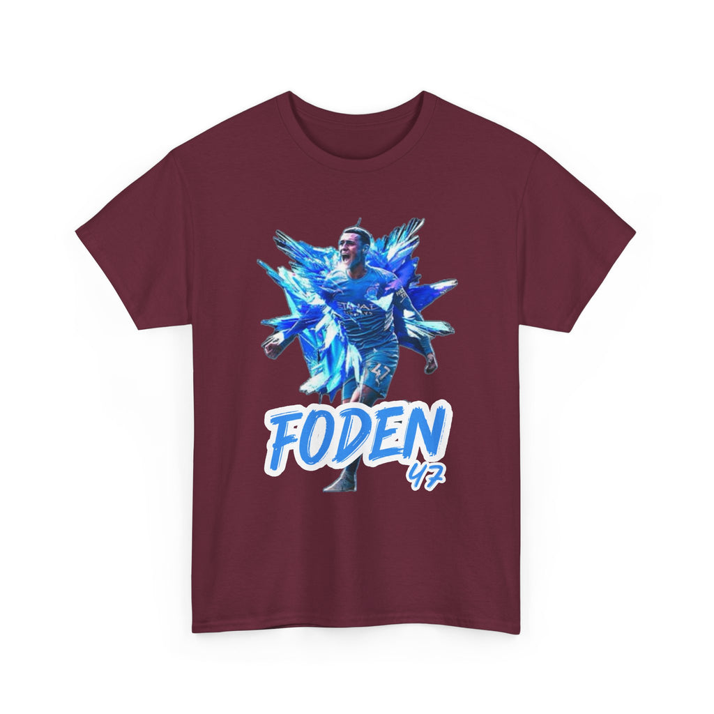 Phil Foden Manchester City T-Shirt - Foden 47 Football Jersey Shirt