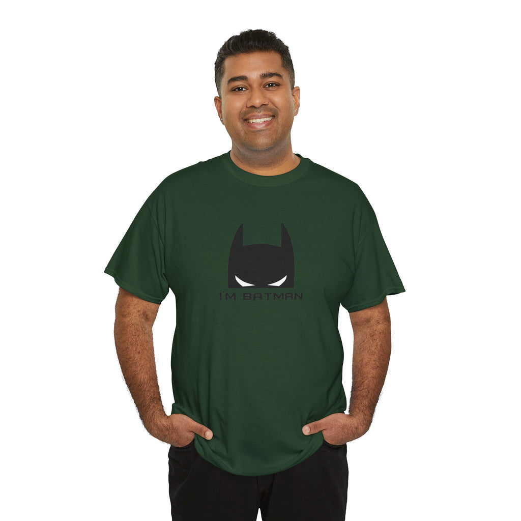 I'm Batman Graphic Tee — Funny Superhero Mask T-Shirt