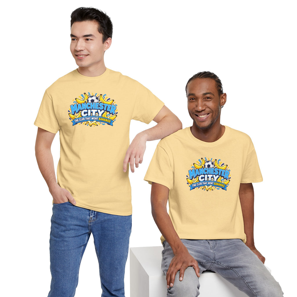Manchester City "The Club That Went Bananas" Cotton T-Shirt