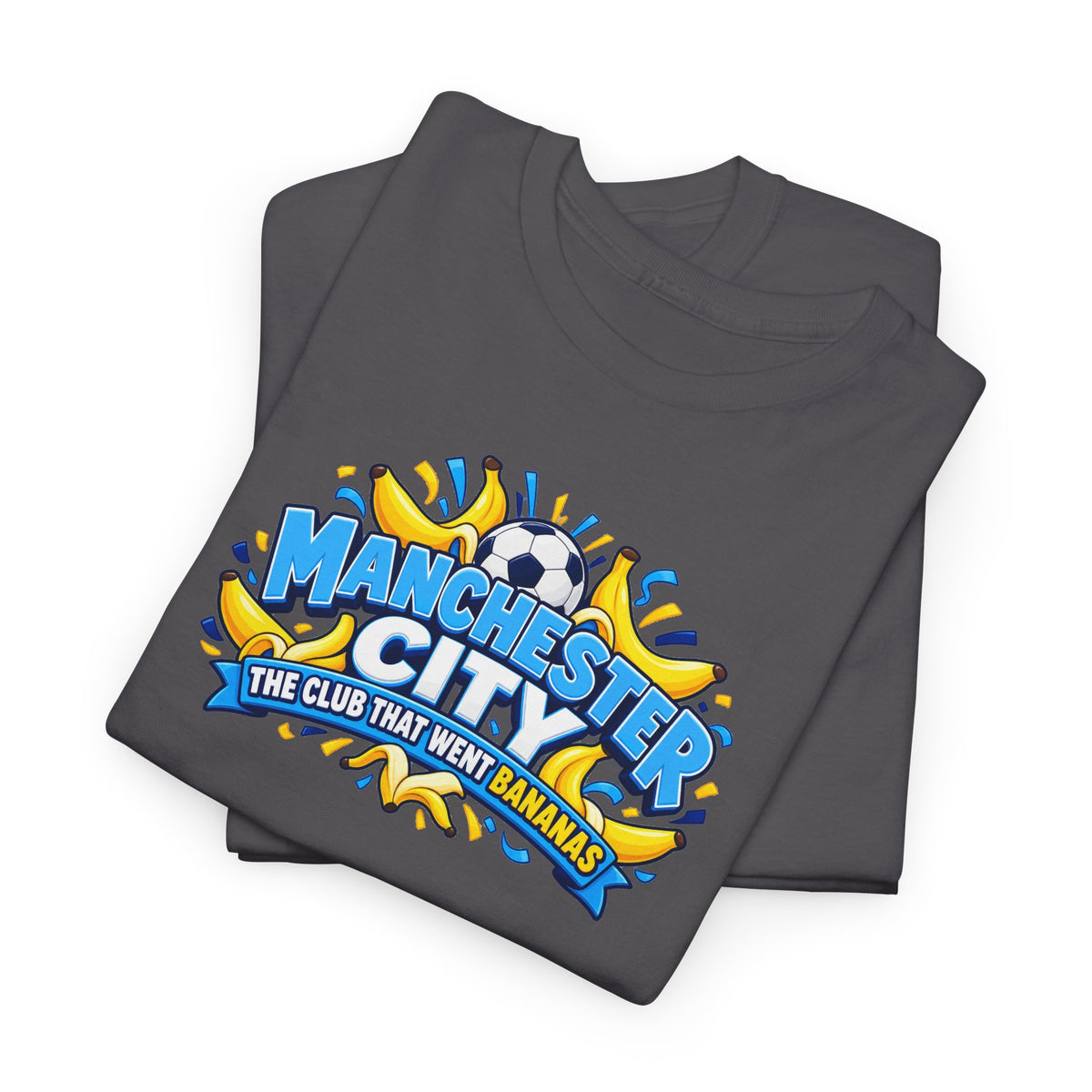 Manchester City "The Club That Went Bananas" Cotton T-Shirt