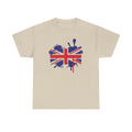 Union Jack Paint Splatter T-Shirt — British Flag Graphic Tee