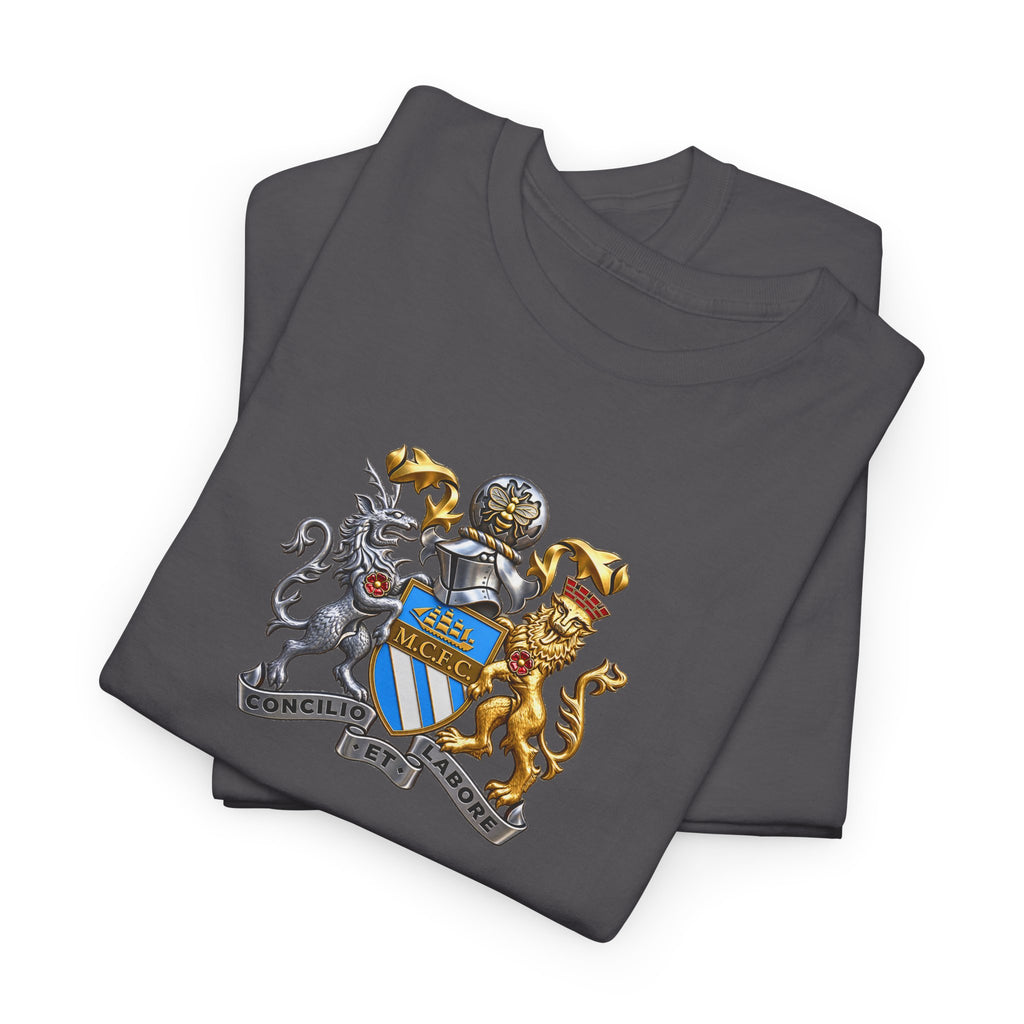 Manchester City Coat of Arms Unisex Heavy Cotton Tee