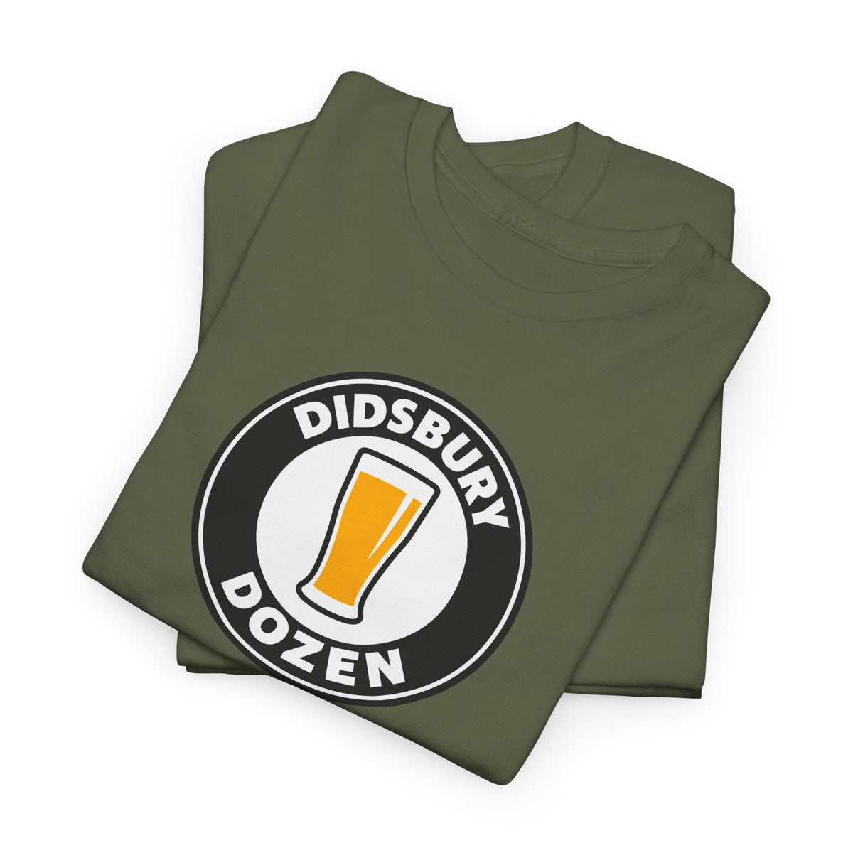Didsbury Dozen Beer Logo Cotton T-Shirt / Tee