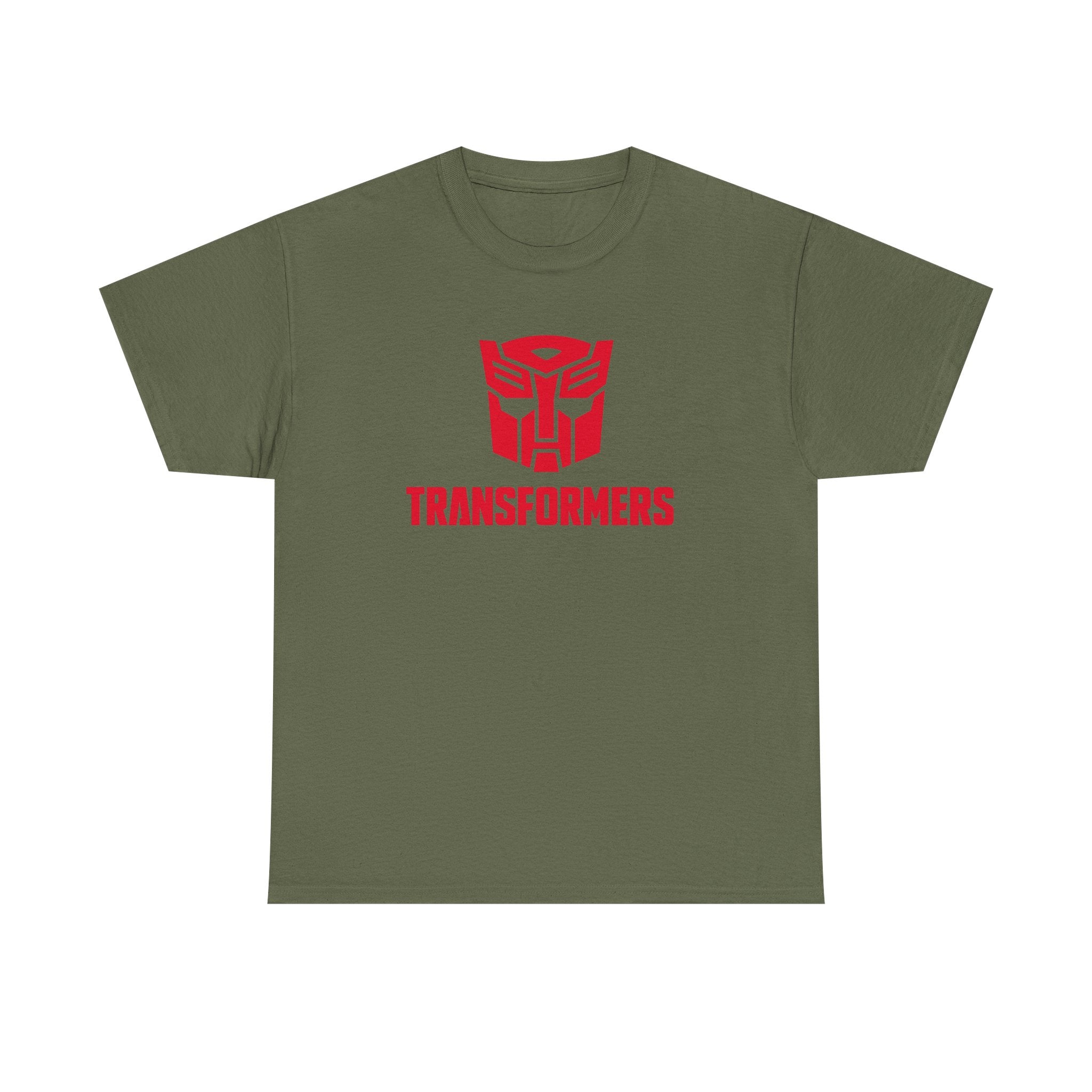 Transformers Logo T-Shirt – Red Autobot Graphic Tee
