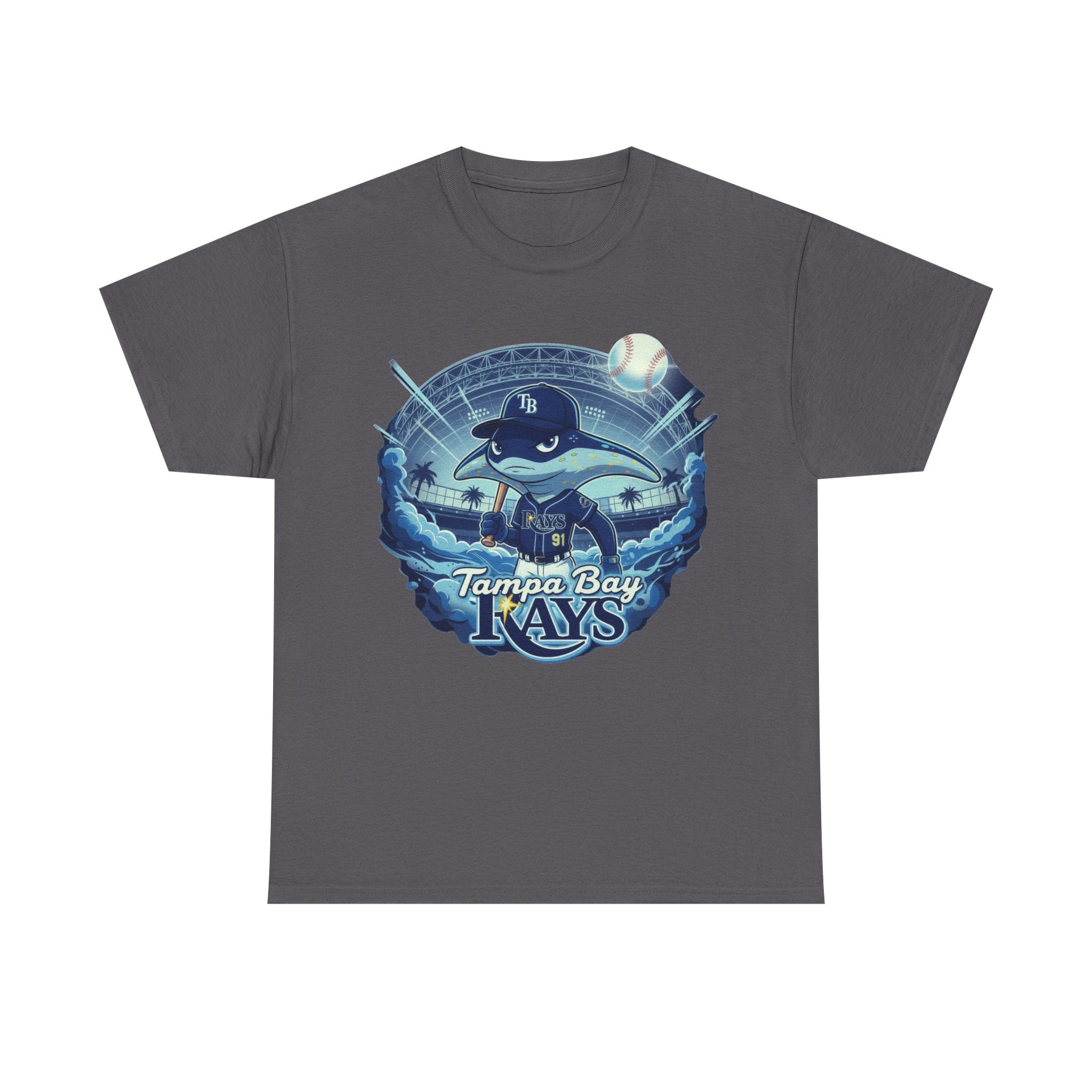Tampa Bay Rays Mascot Graphic Tee – Retro Baseball Logo Shirt