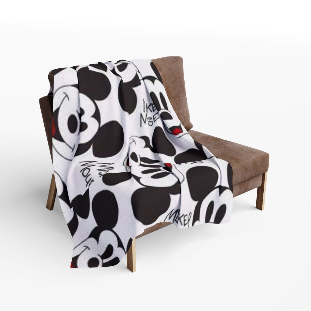 Mickey Mouse Fleece Blanket — Soft Disney Character Throw