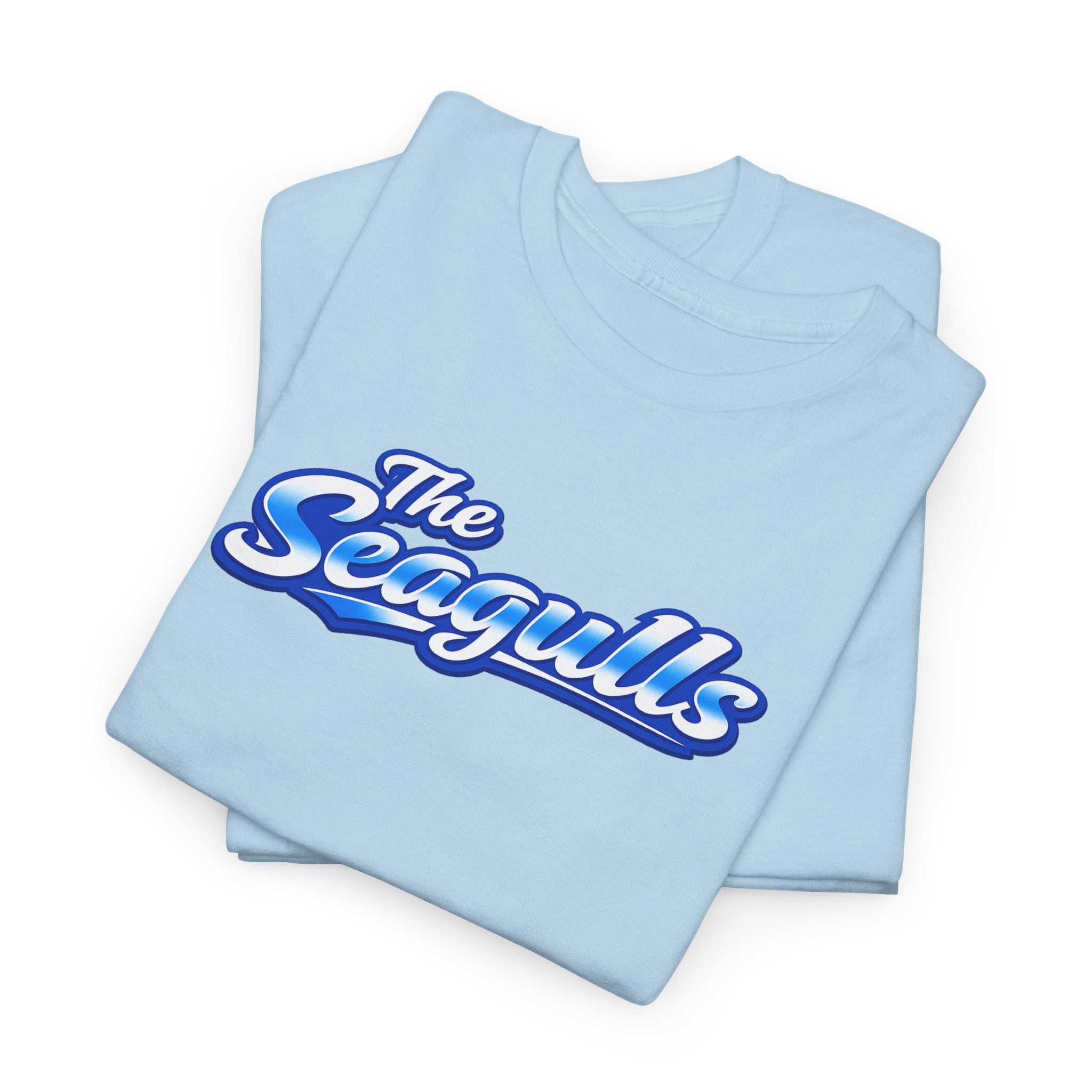Seagulls Football Script Logo Cotton T-Shirt