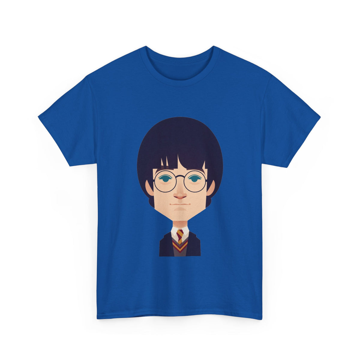 Harry Potter Wizard School Boy Cartoon Cotton T-Shirt