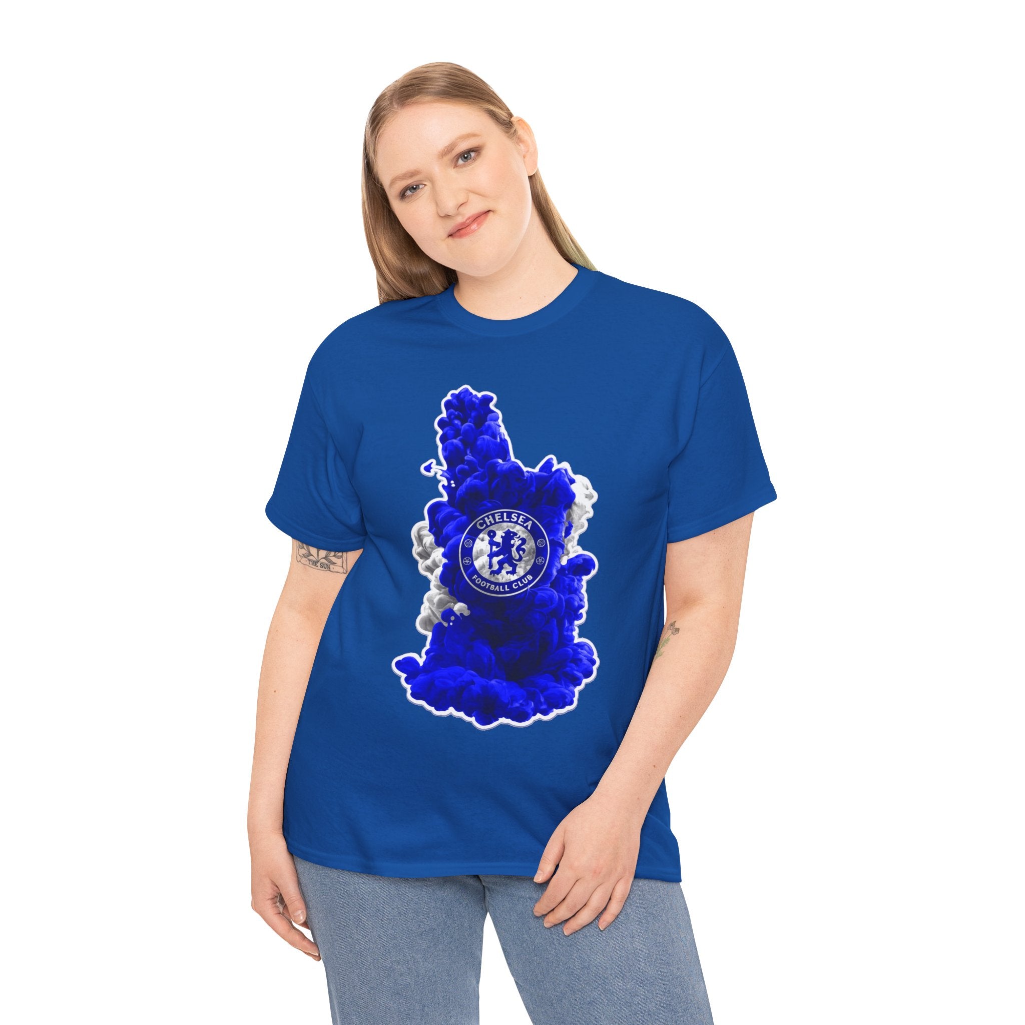 Chelsea FC Blue Ink Smoke T-Shirt