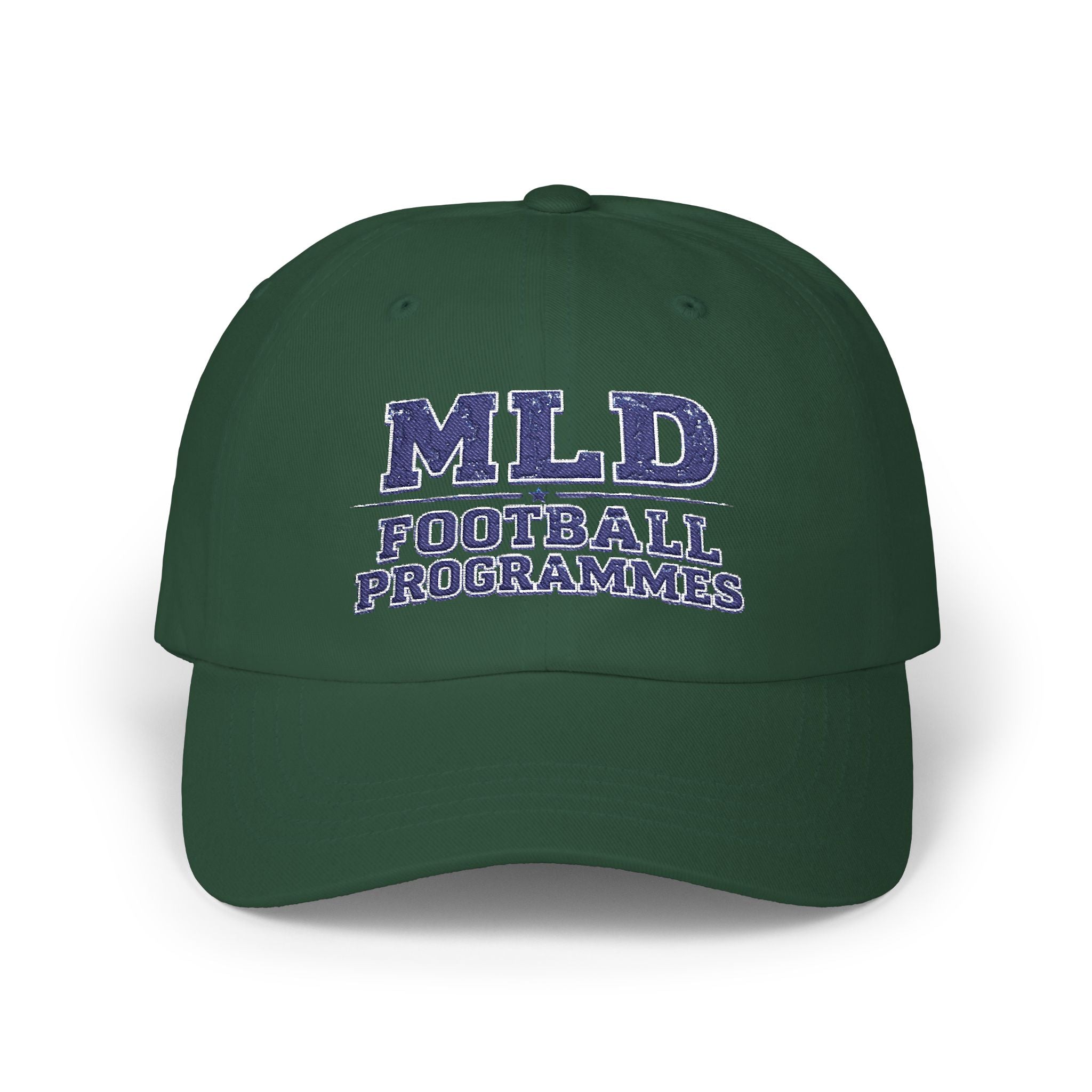 MLD Football Programmes Dad Cap — Vintage Sports Baseball Hat