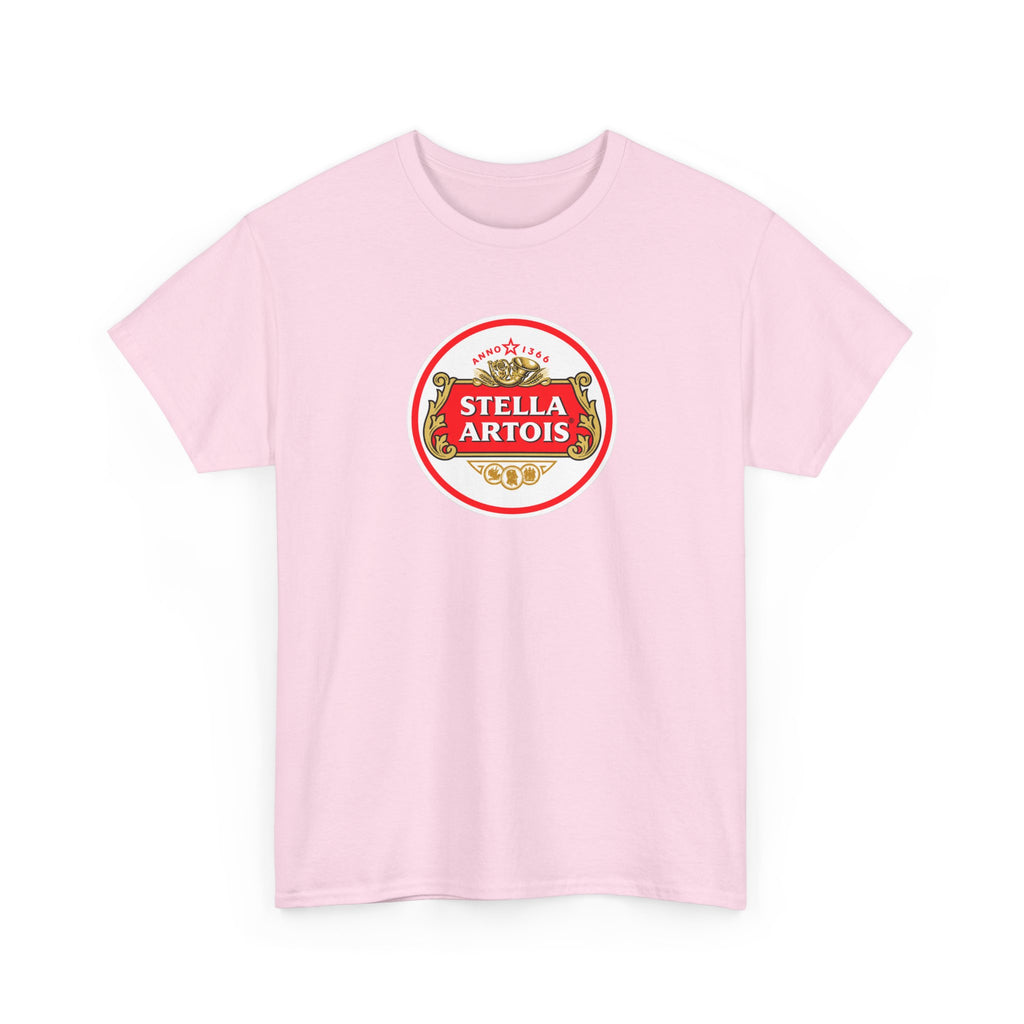 Beer Logo T-Shirt — Stella Artois Inspired Vintage Crest Tee