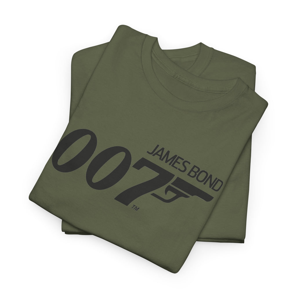 007 James Bond Logo T-Shirt — Classic Spy Movie Graphic Tee