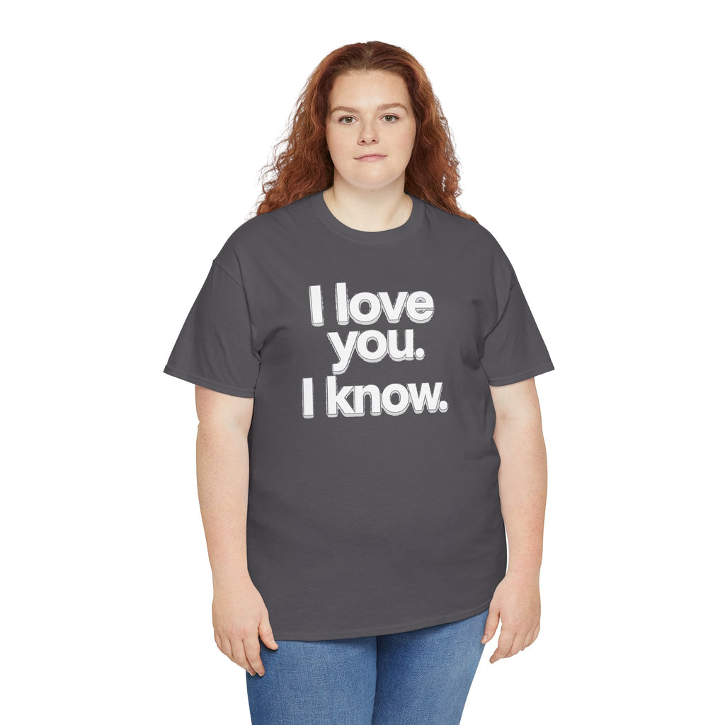 I Love You I Know Saying T‑Shirt from Star Wars