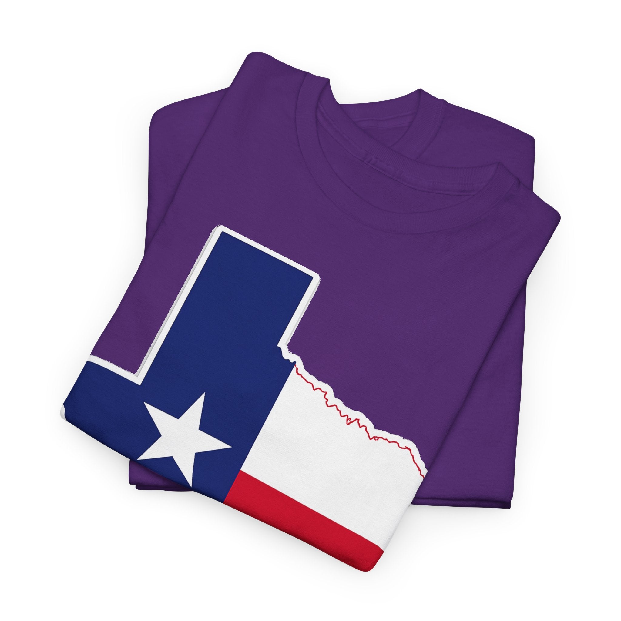 Texas Flag Outline T-Shirt — Lone Star State Pride Tee