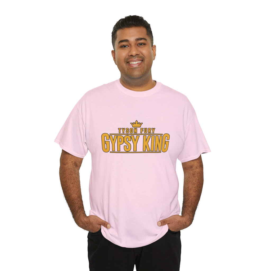 T-Shirt — "Gypsy King" Retro Crown Boxing Tribute Tee