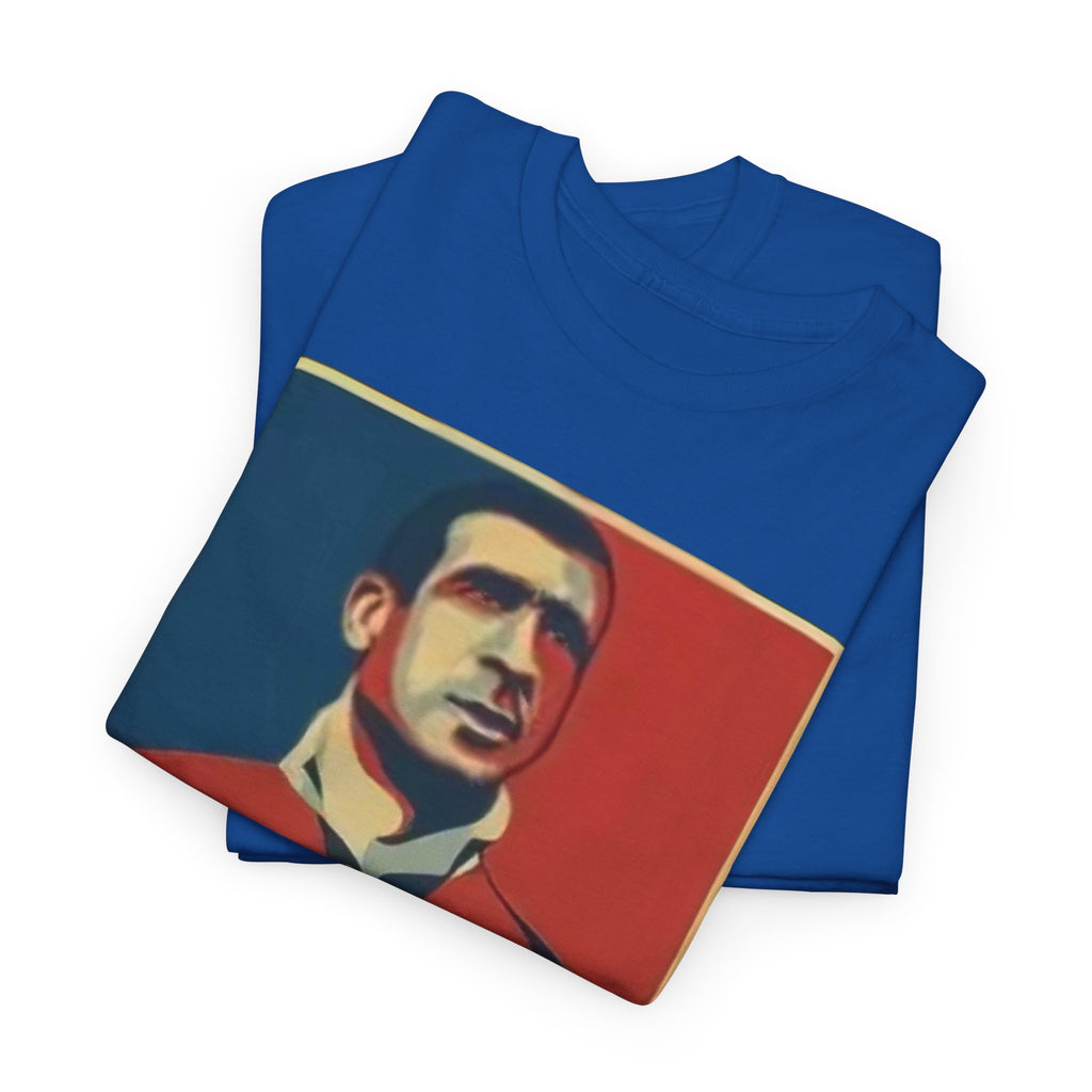 Eric Cantona King Manchester United Graphic Tee — Retro Sports Poster Football Shirt