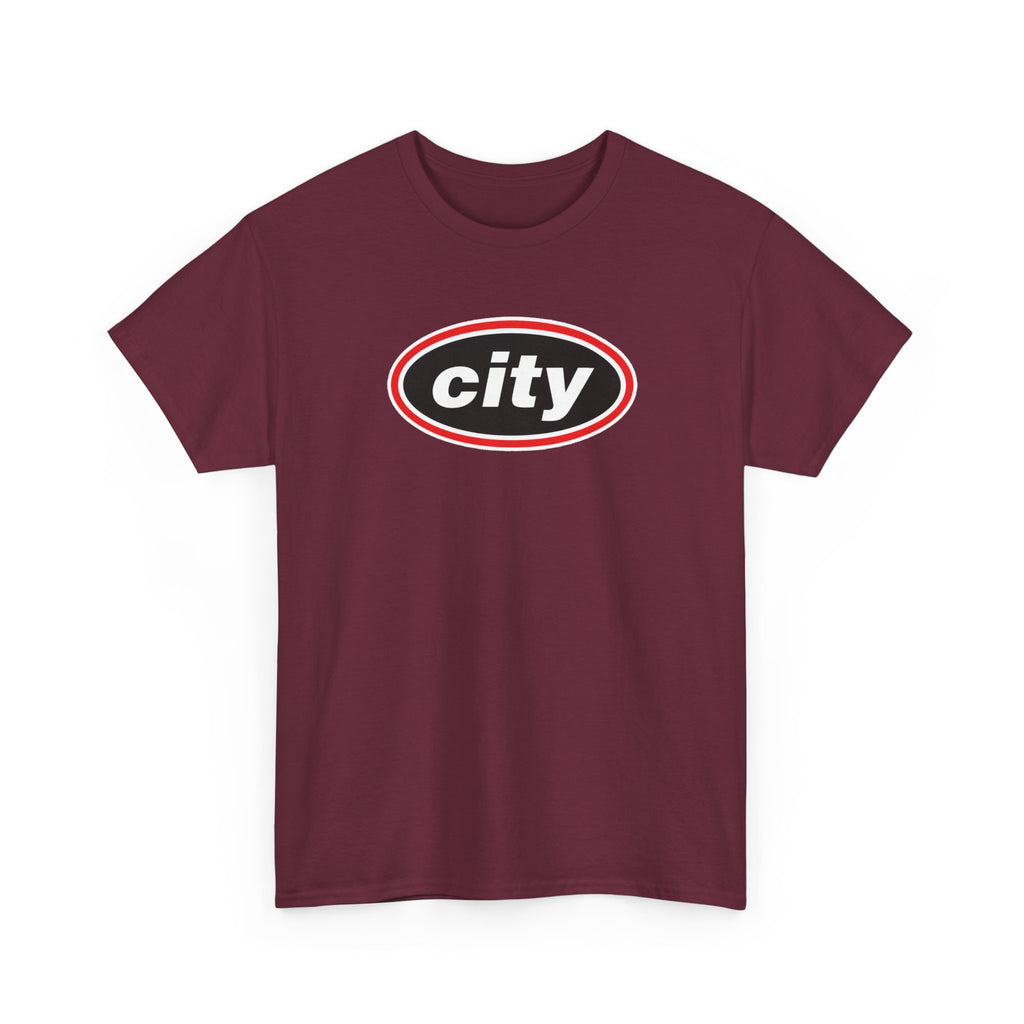 Manchester City Oasis Inspired Logo Cotton T-Shirt