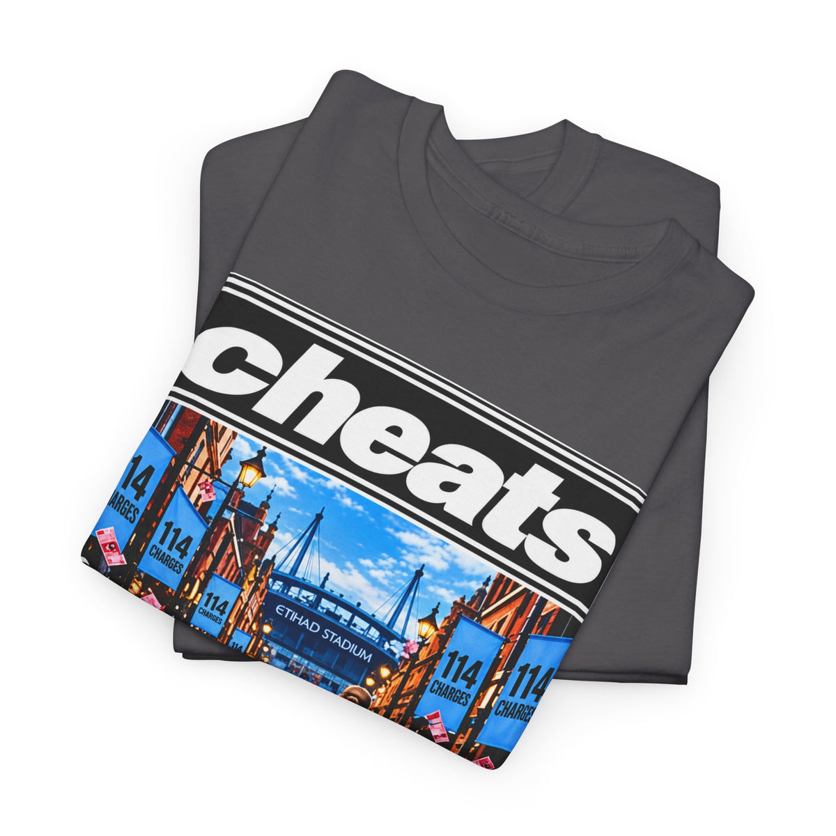 Cheats “What’s the Story? Tainted Glory?” Sports Graphic Cotton T-Shirt