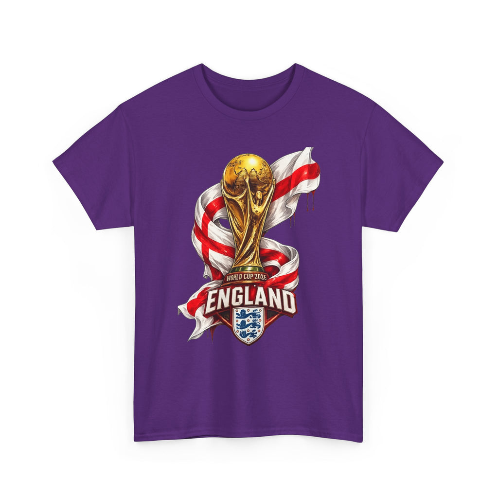 England World Cup Trophy T‑Shirt — St George's Cross Football Fan Tee