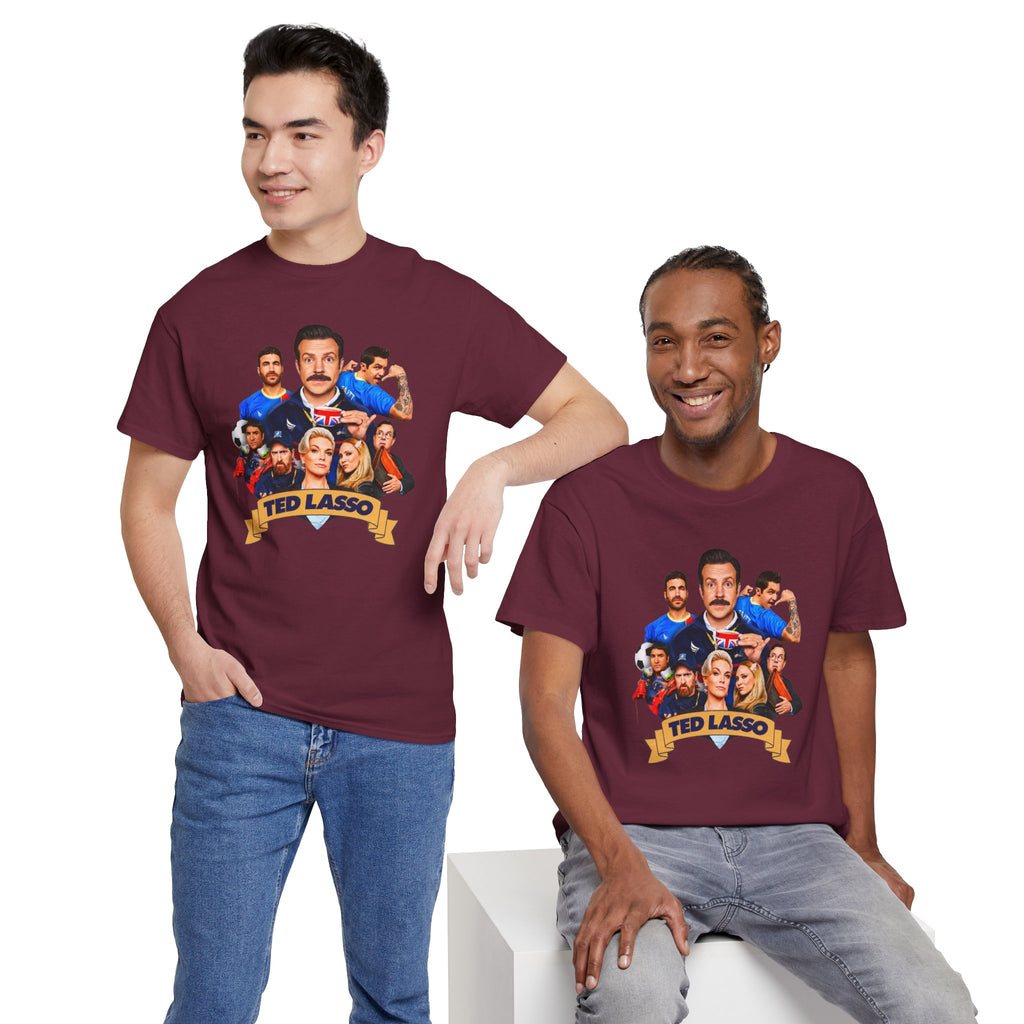 Ted Lasso Inspired Cast Graphic Tee — TV Show Fan Shirt