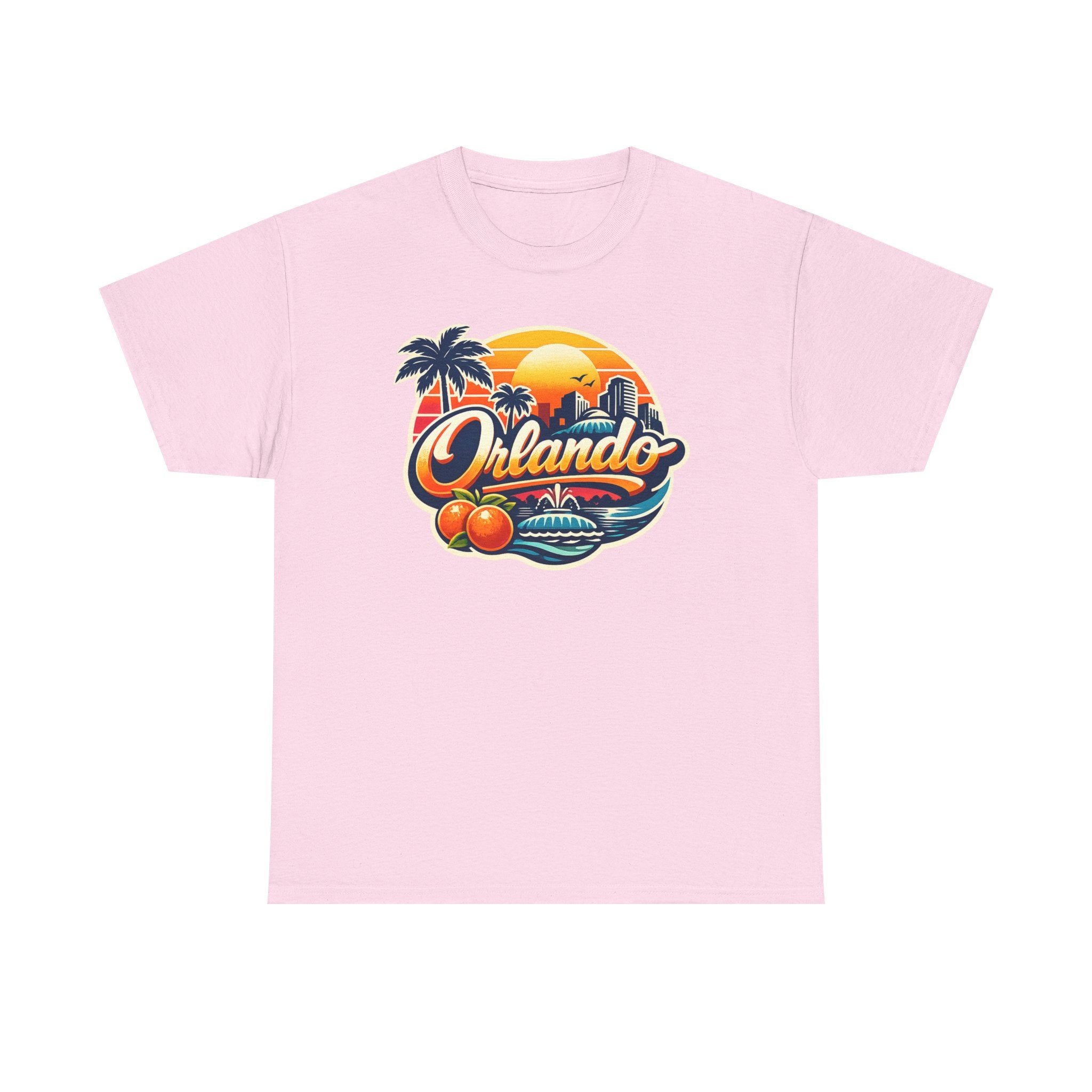 Orlando Retro Sunset T-Shirt — Vintage Florida Vacation Tee