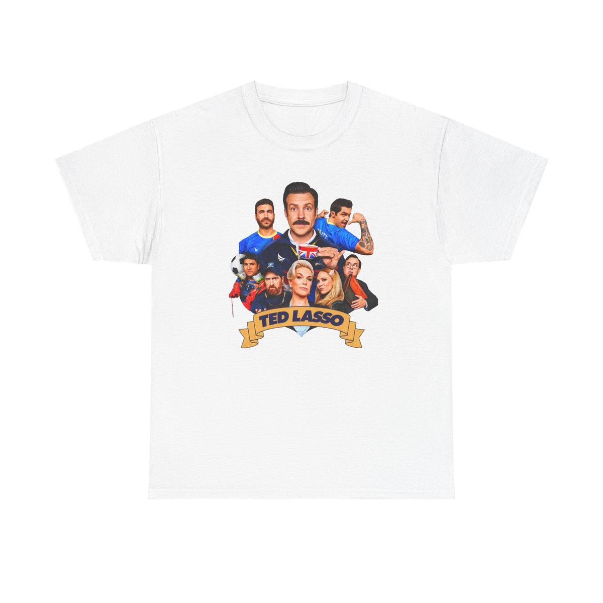 Ted Lasso Inspired Cast Graphic Tee — TV Show Fan Shirt