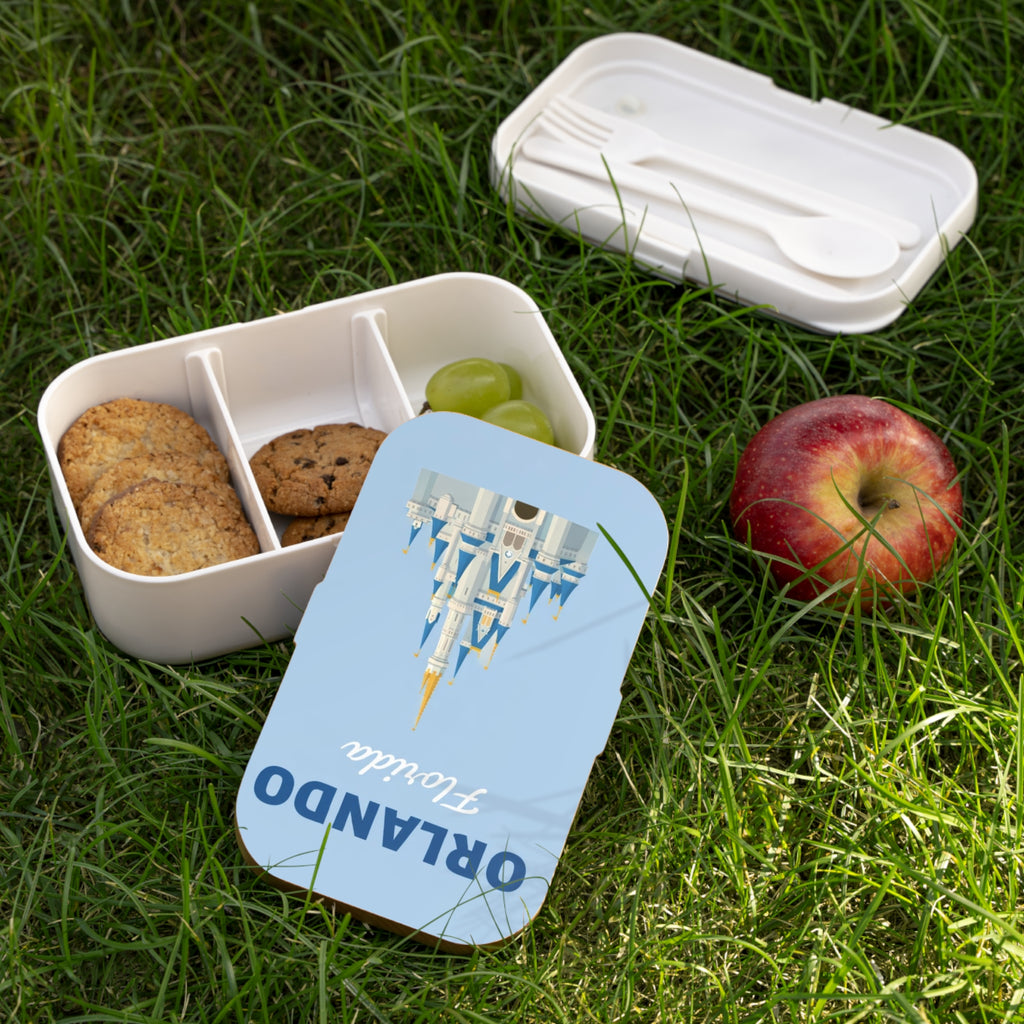Orlando Castle Bento Lunch Box — Florida Theme Travel Lunchbox