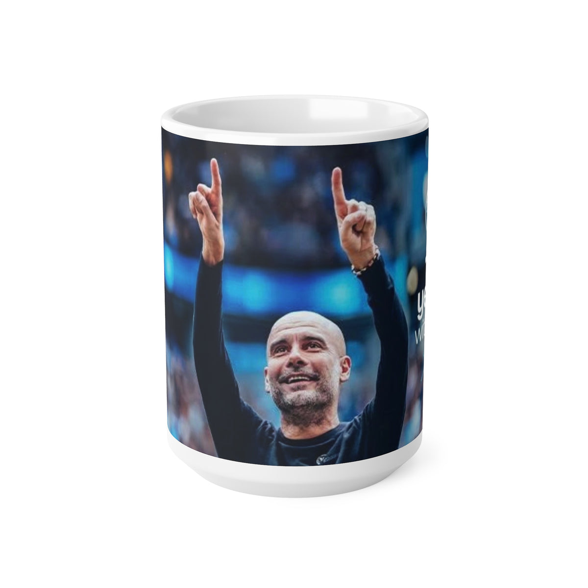 10 years with Pep Ceramic Coffee Mug — Inspirational Coach Celebration Design